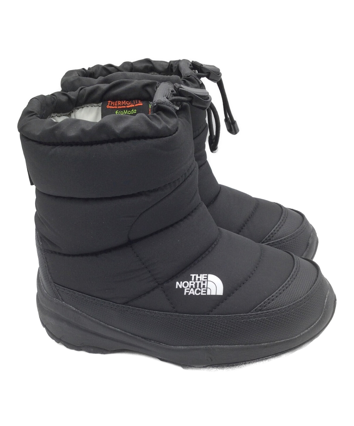 未使用品希少THE NORTH FACE スノーブーツヌプシレア黒黄色19センチ 中古・古着通販】THE NORTH FACE (ザ ノース フェイス) スノーブーツ