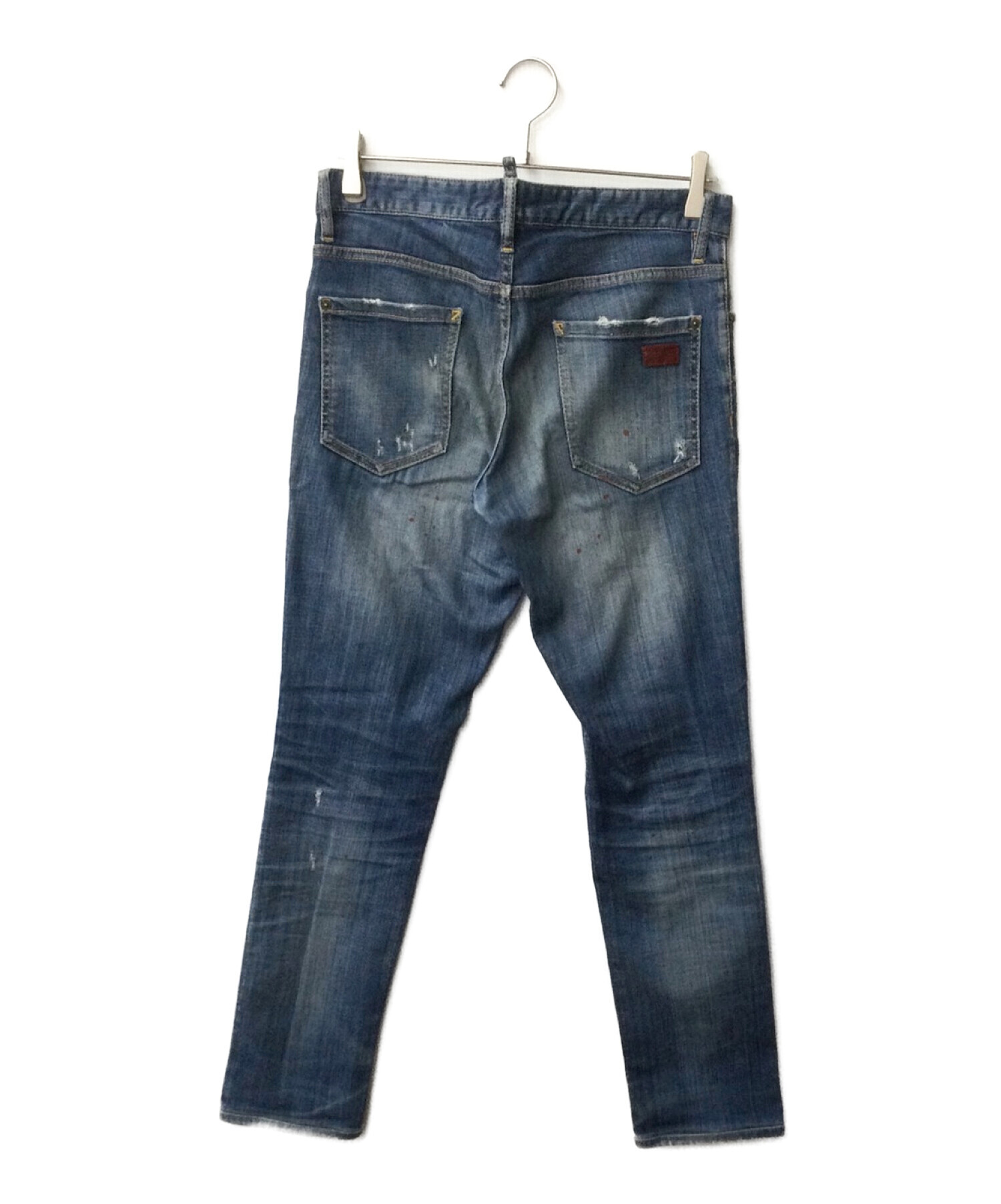 中古・古着通販】DSQUARED2 (ディースクエアード) ダメージデニム