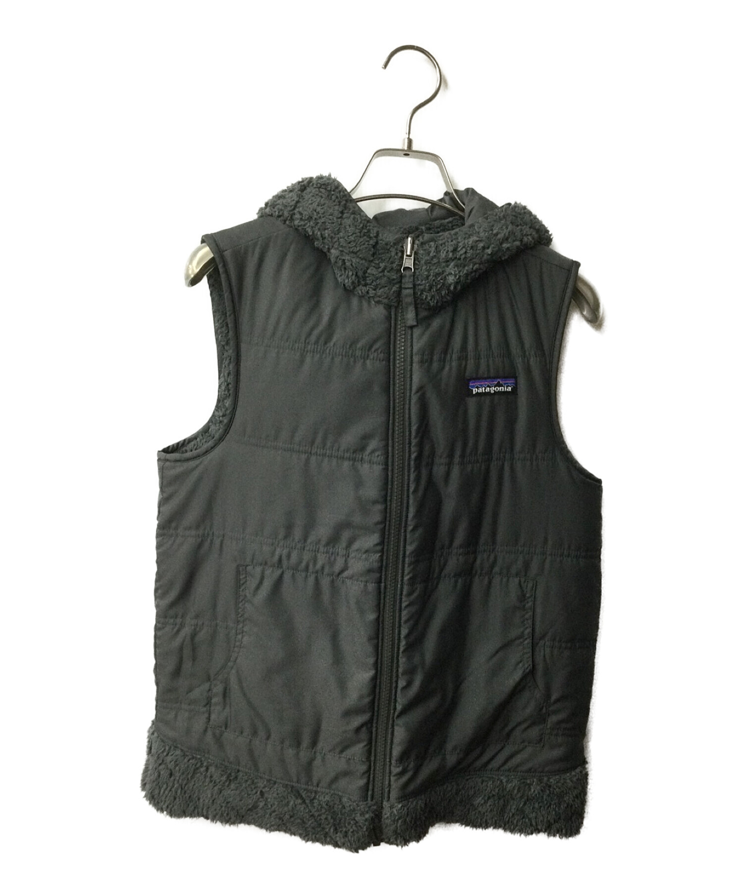 patagonia フリースベスト XS グレー 【公式通販】