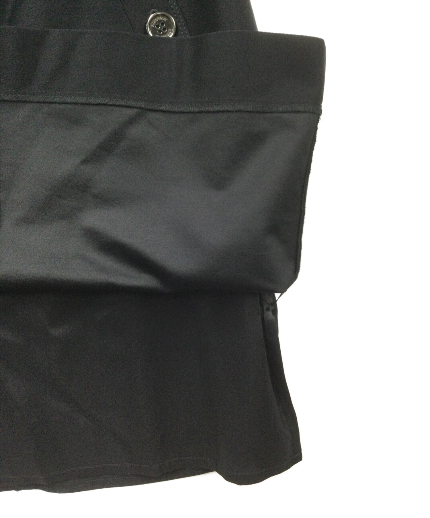 中古・古着通販】BURBERRY (バーバリー) コットンスカート ブラック