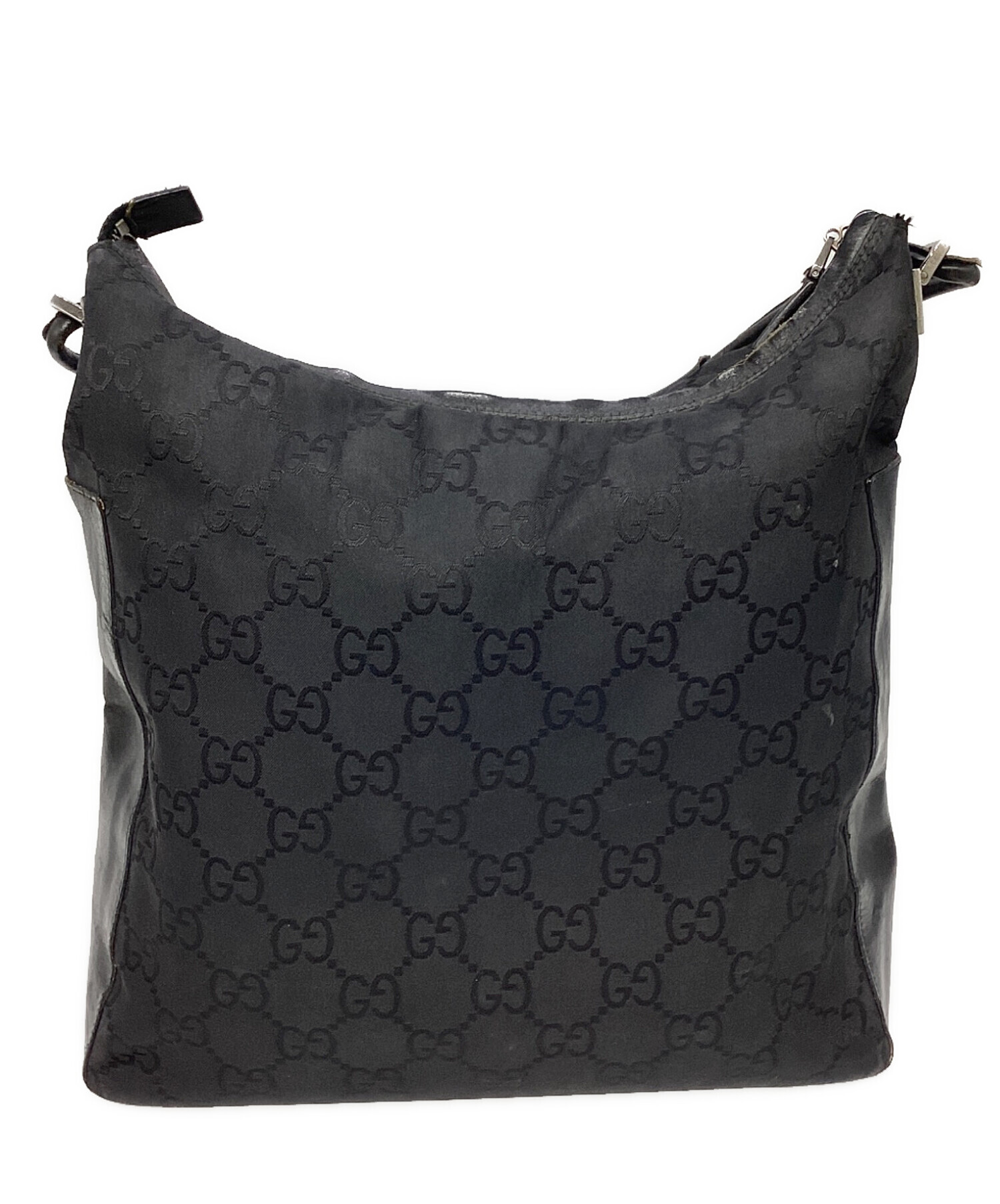 GUCCI グッチ ショルダーバッグ  黒 【古着】【中古】【送料無料】 中古・古着通販】GUCCI (グッチ) ショルダーバッグ ブラック｜ブランド