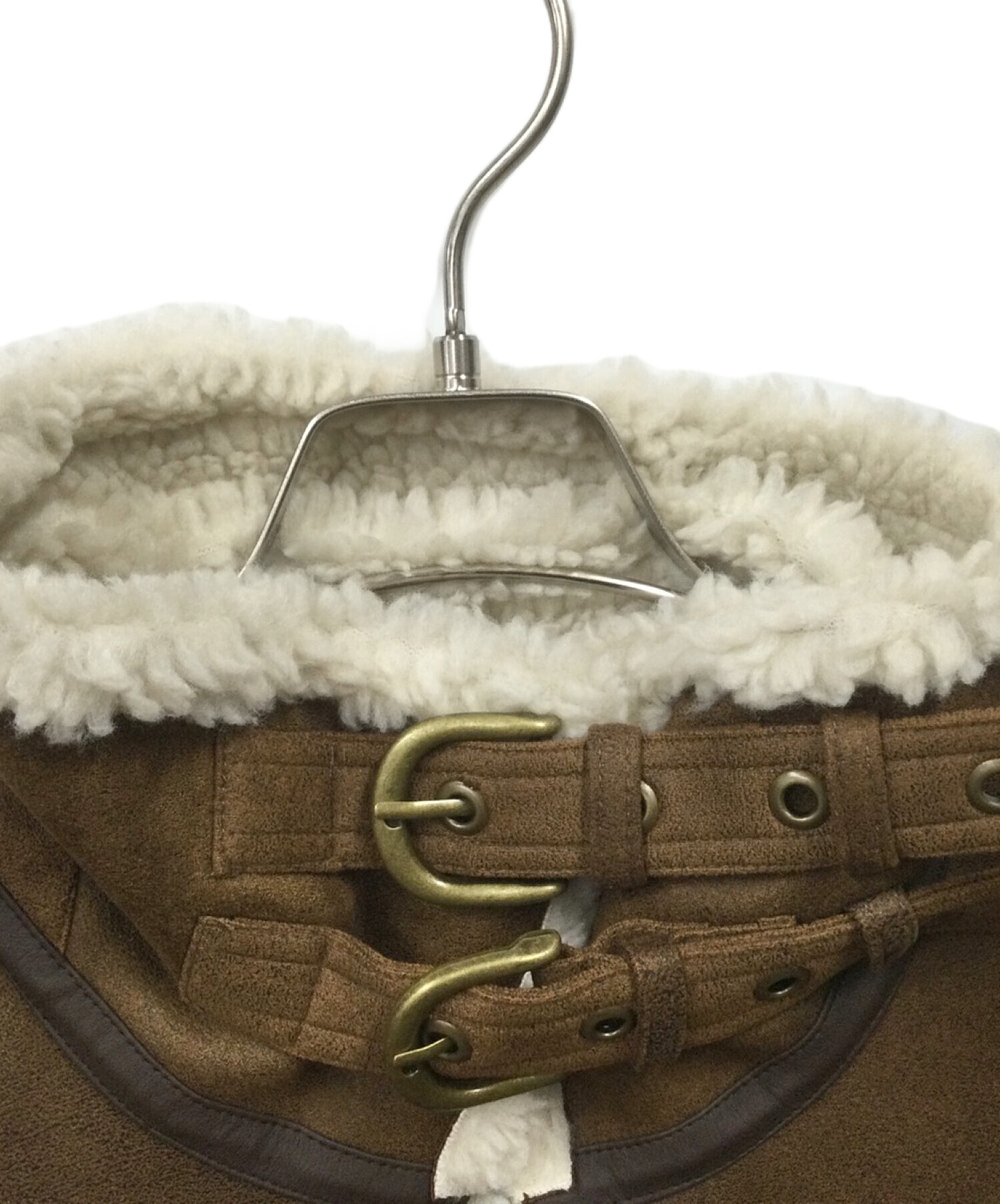 HINSON（ヒンソン） フライトジャケット 233-1561 中古・古着通販】HINSON (ヒンソン) フェイクレザーフライトジャケット