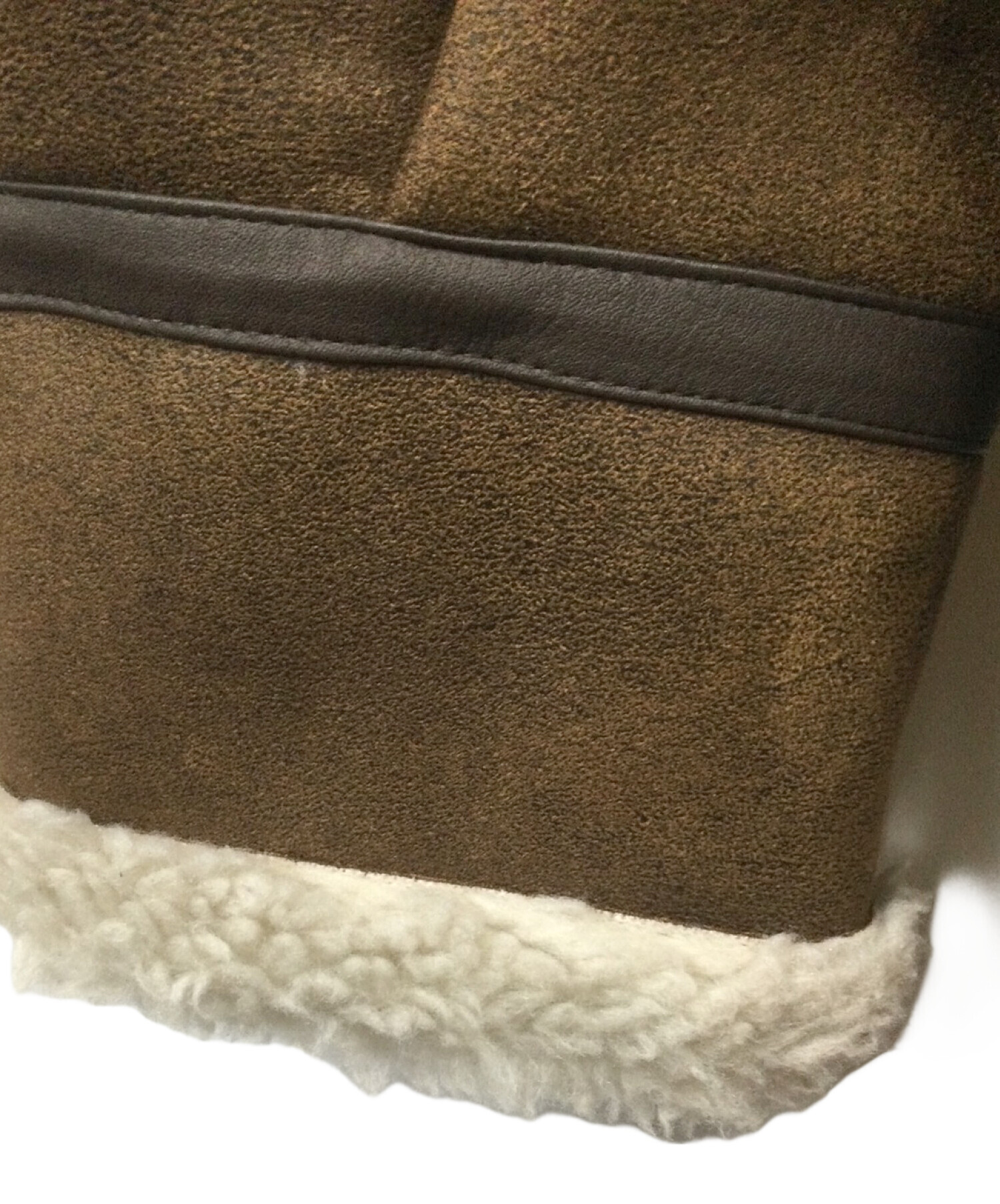 中古・古着通販】HINSON (ヒンソン) フェイクレザーフライトジャケット