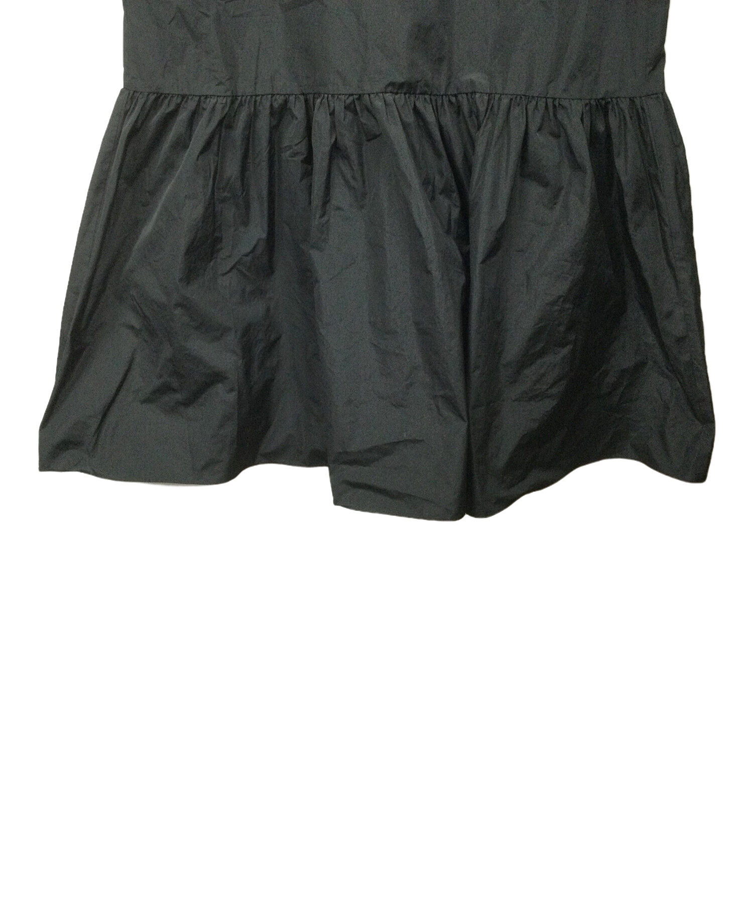 プルミエアロンディスモン 1er タフタピンタックティアードワンピース 近年 中古・古着通販】1er Arrondissement (プルミエ アロンディス