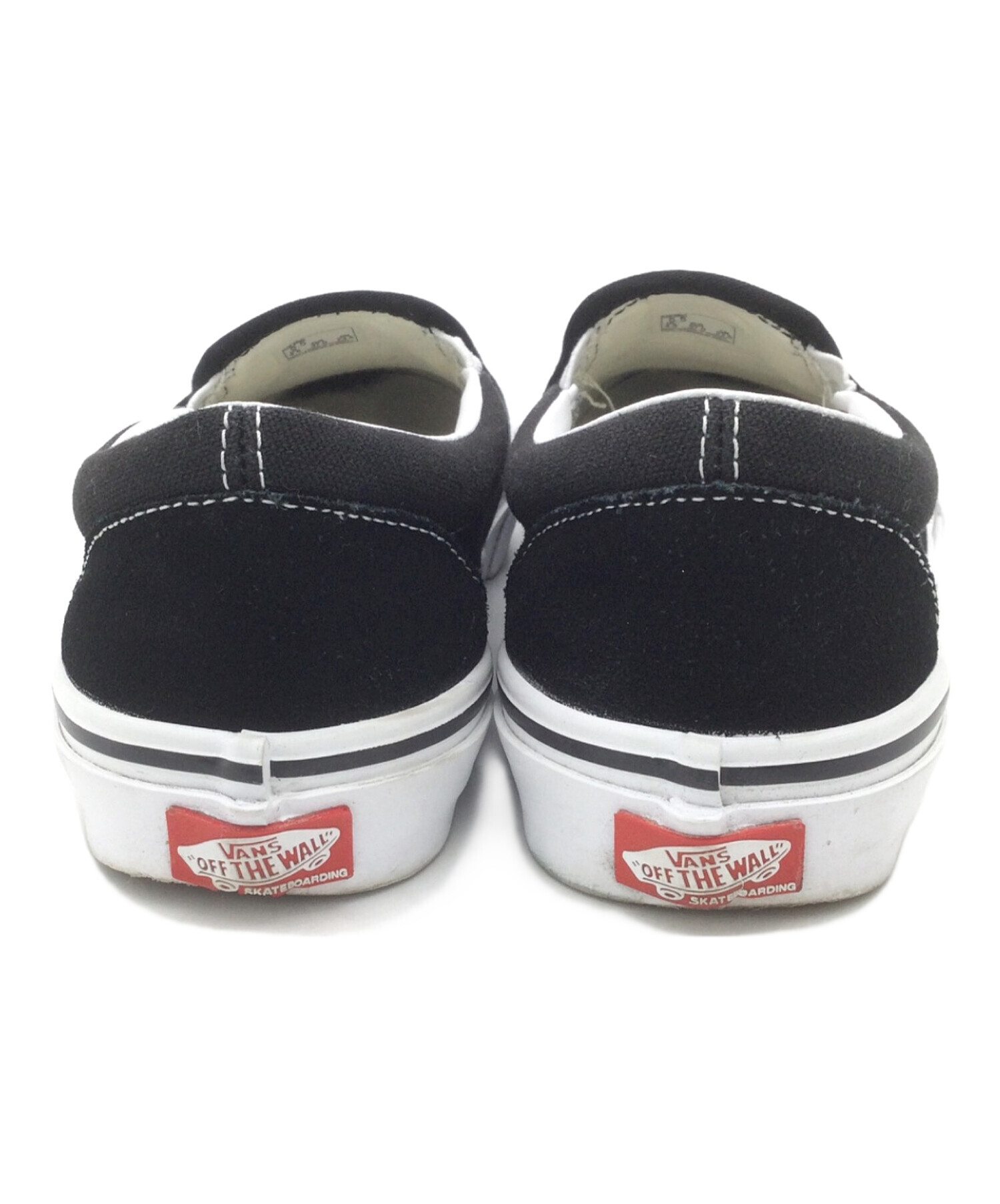 中古・古着通販】VANS (バンズ) スケート スリッポン ブラック サイズ 