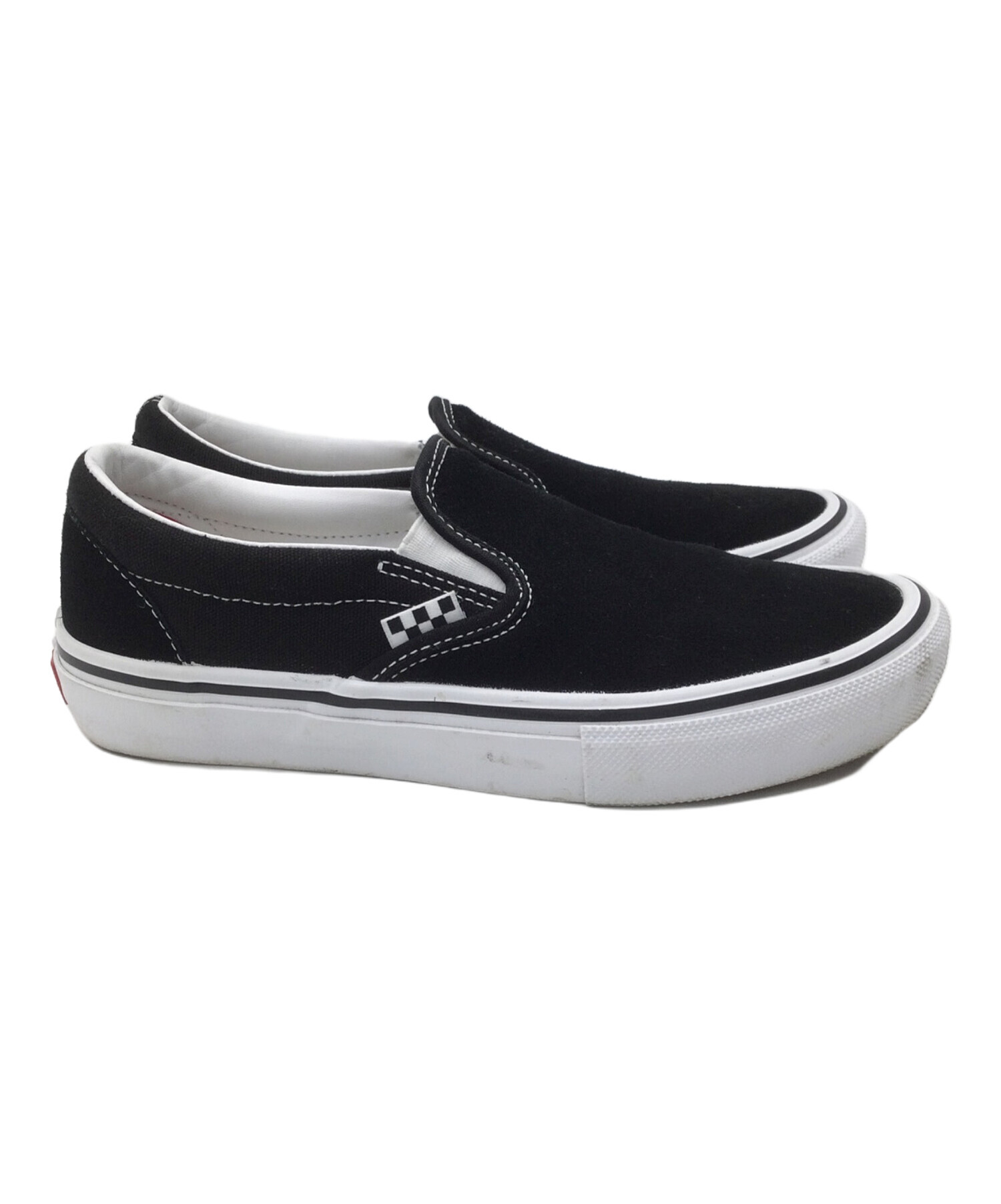 中古・古着通販】VANS (バンズ) スケート スリッポン ブラック サイズ 