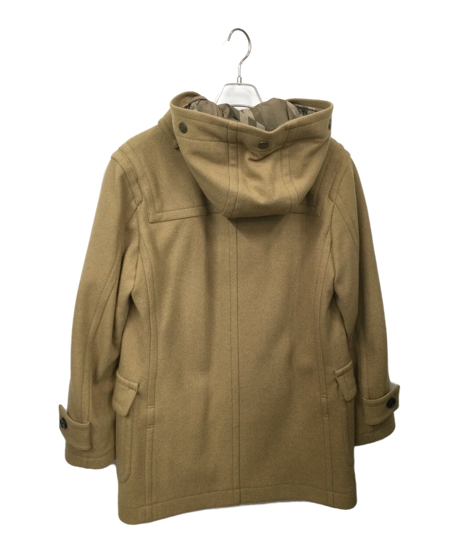 未使用【BURBERRY バーバリーロンドン 】ダッフルコート　３８　ベージュ系チェック　US2974I 2025年最新Yahoo!オークション -バーバリー ダッフルコートの中古品