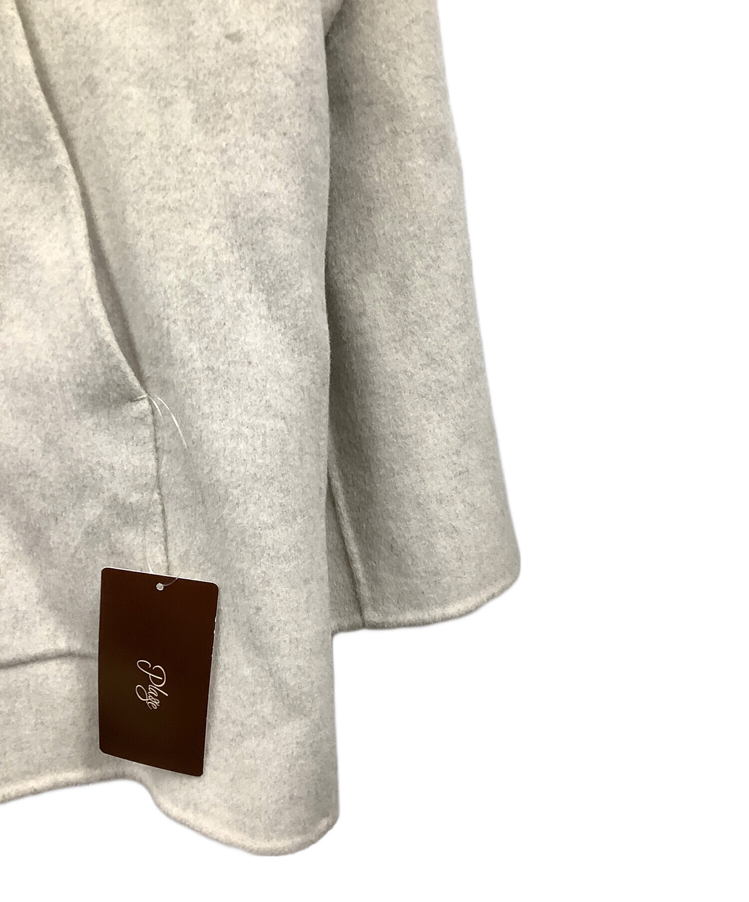 【美品】plage ハミルトンハーフコート38 21AW今季Plageのハミルトンハーフコート