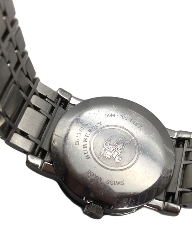 中古・古着通販】BURBERRY (バーバリー) ヘリテージ 腕時計 ホワイト