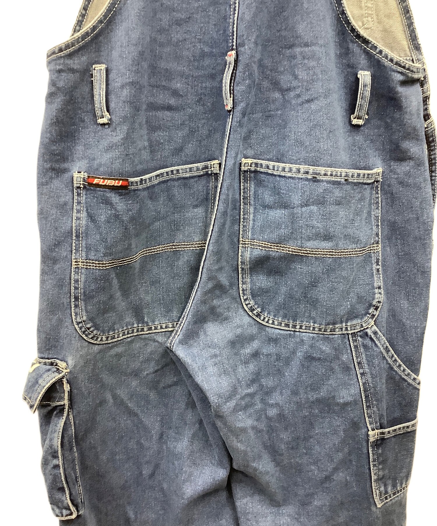 中古・古着通販】FUBU (フブ) オーバーオール インディゴ インディゴ