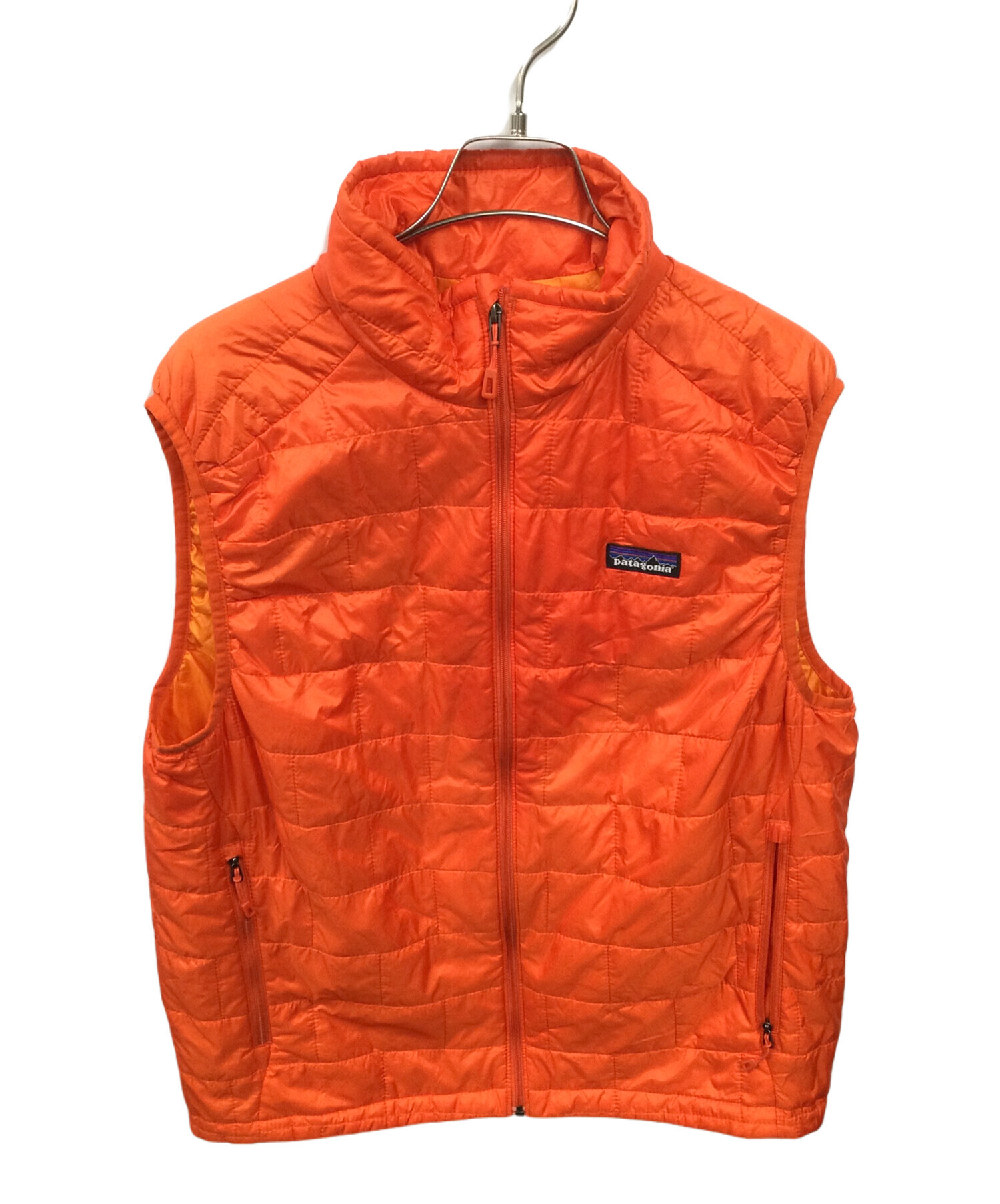 中古・古着通販】Patagonia (パタゴニア) ナノパフベスト オレンジ