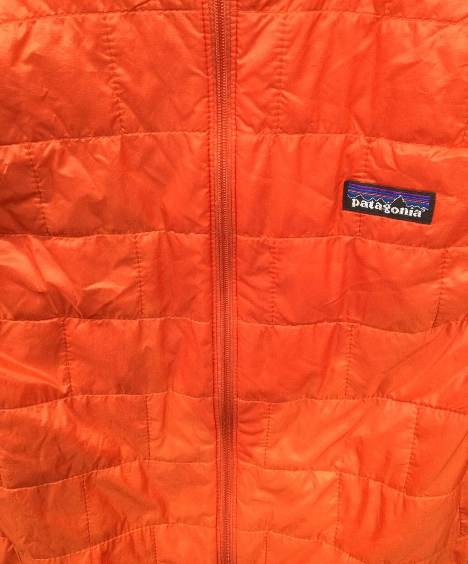 中古・古着通販】Patagonia (パタゴニア) ナノパフベスト オレンジ