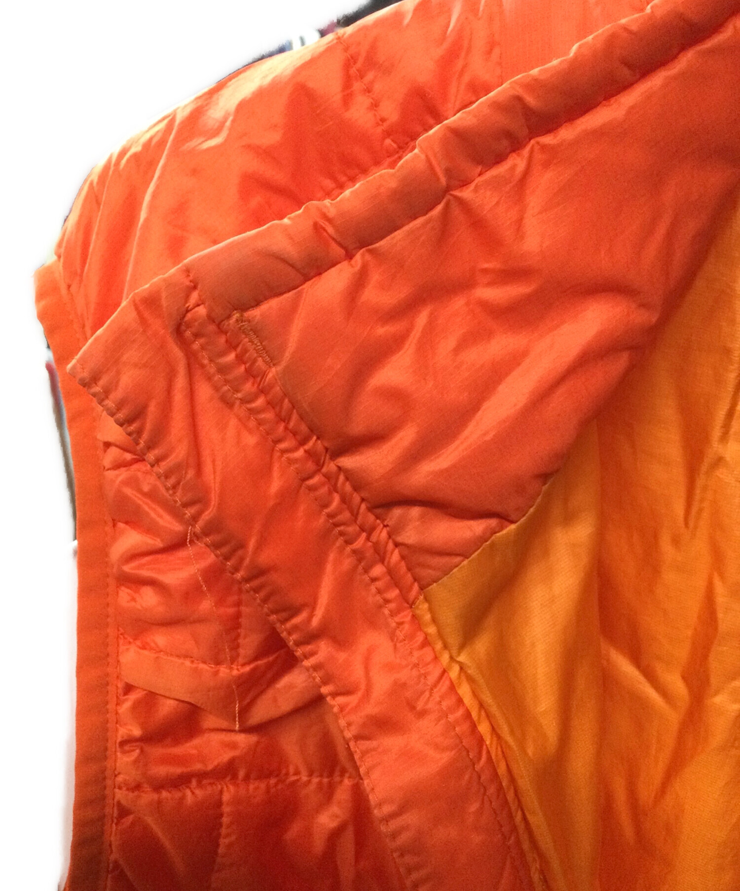 中古・古着通販】Patagonia (パタゴニア) ナノパフベスト オレンジ
