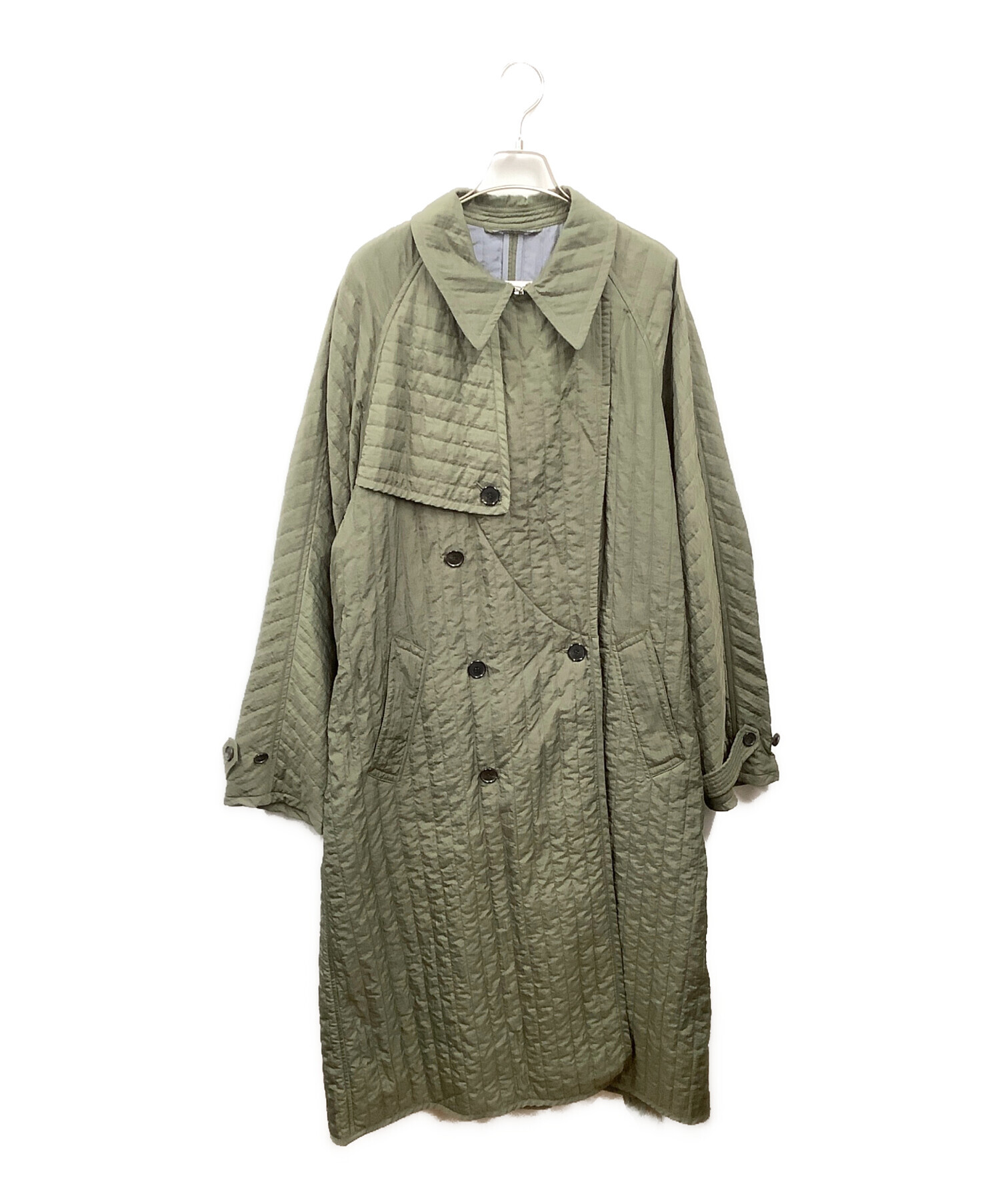 中古・古着通販】KENZO (ケンゾー) キルテッドトレンチコート ブロンズ