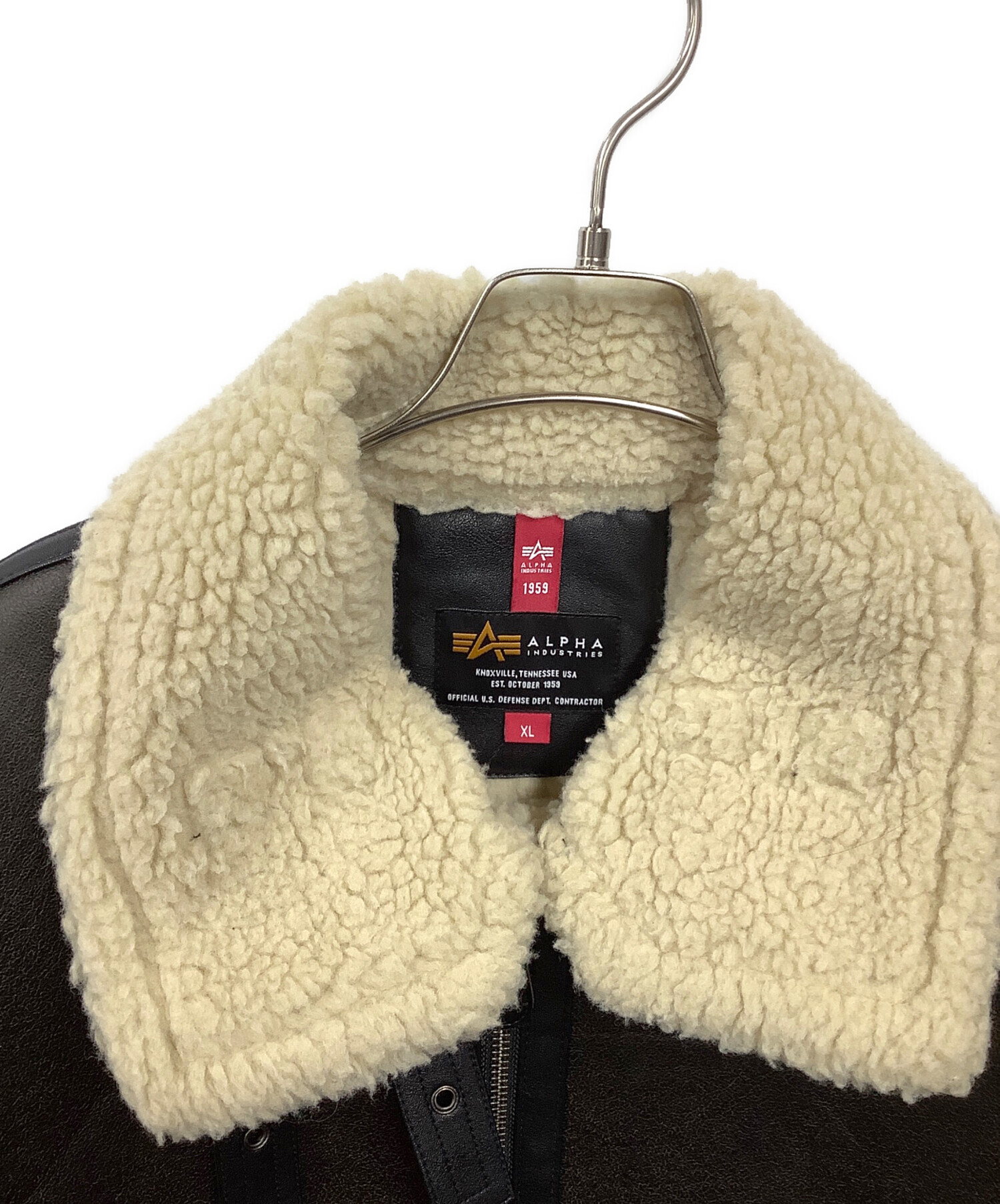 中古・古着通販】ALPHA (アルファ) B-3フェイクムートンフライト