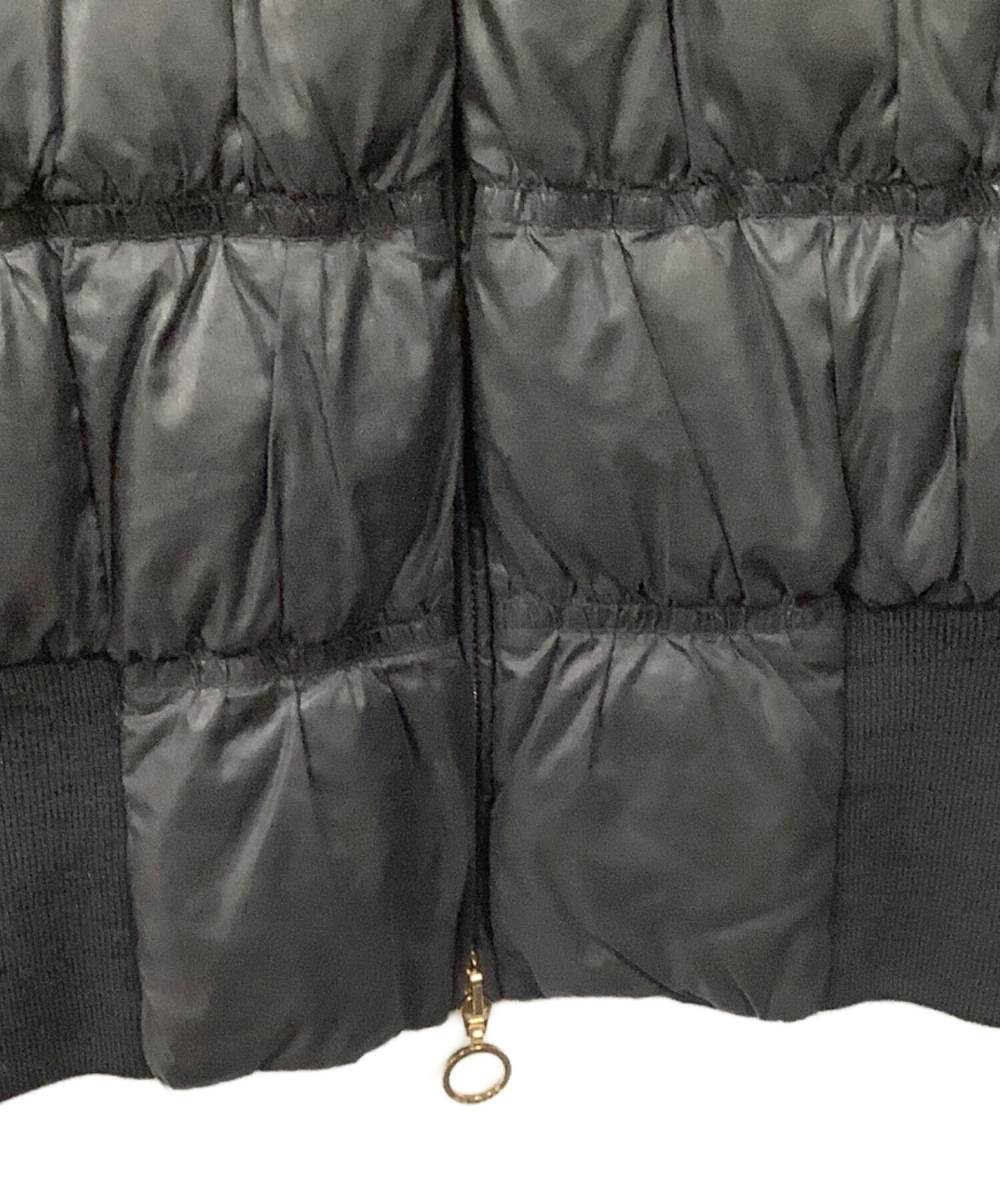 中古・古着通販】MONCLER (モンクレール) コヨーテファー付きダウン 