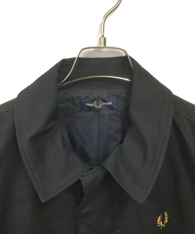 中古・古着通販】FRED PERRY (フレッドペリー) ロングコート ネイビー