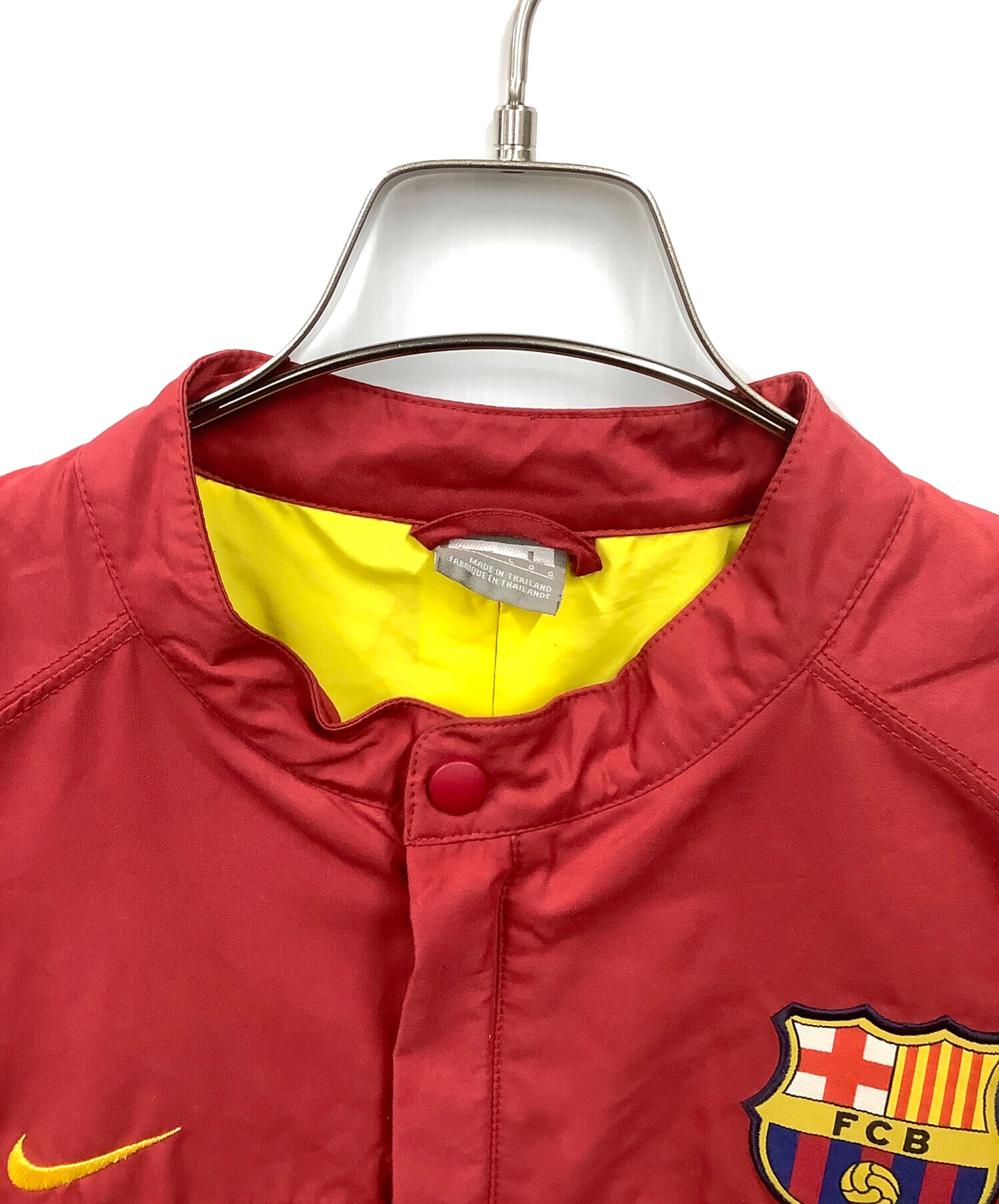 中古・古着通販】NIKE (ナイキ) FCバルセロナチームジャケット レッド