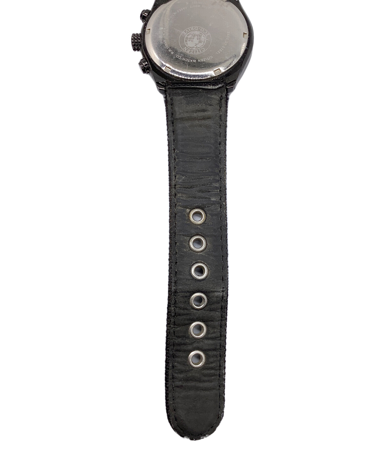 CITIZEN × BEAMS デジアナ 腕時計 ブラック × カーキ CITIZEN × BEAMS