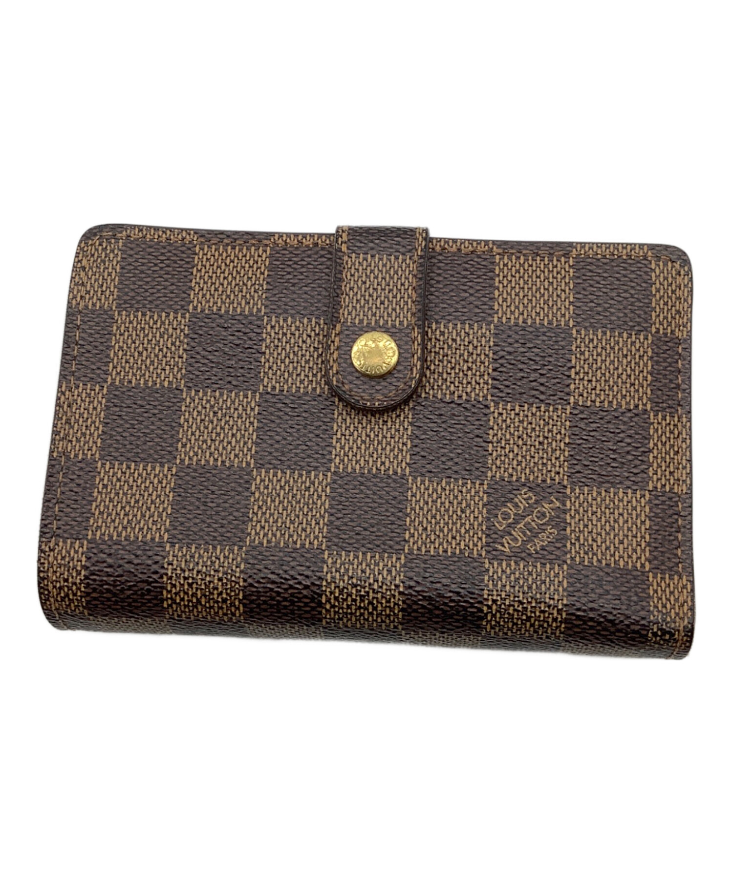 未使用に近い ルイヴィトン　ポルト モネ・ビエ ヴィエノワ カーフ ノワール 中古・古着通販】LOUIS VUITTON (ルイ ヴィトン) ポルト モネ・ビエ