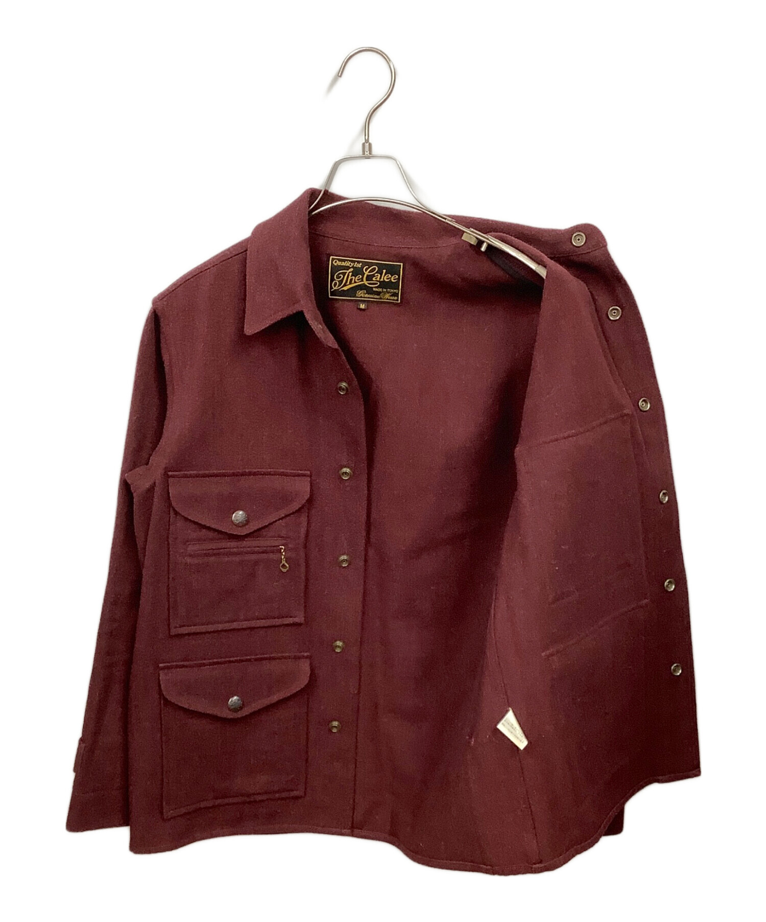 中古・古着通販】CALEE SUPPLY Co. (キャリー) ジャケット ワイン