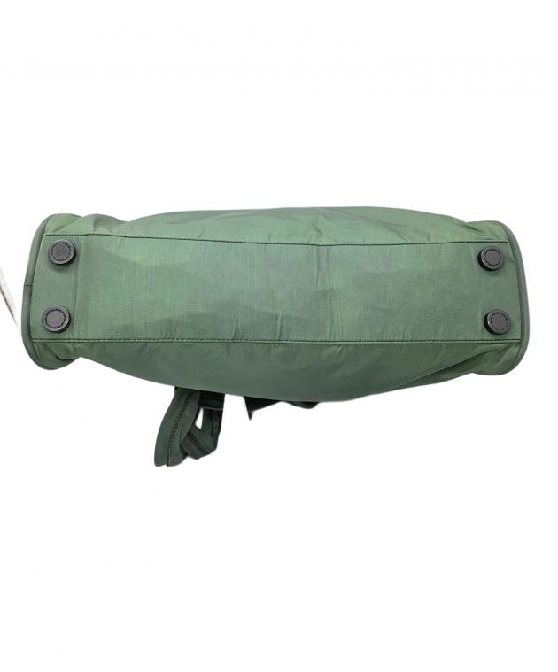 中古・古着通販】PRADA (プラダ) 南京錠付きナイロンバッグ グリーン