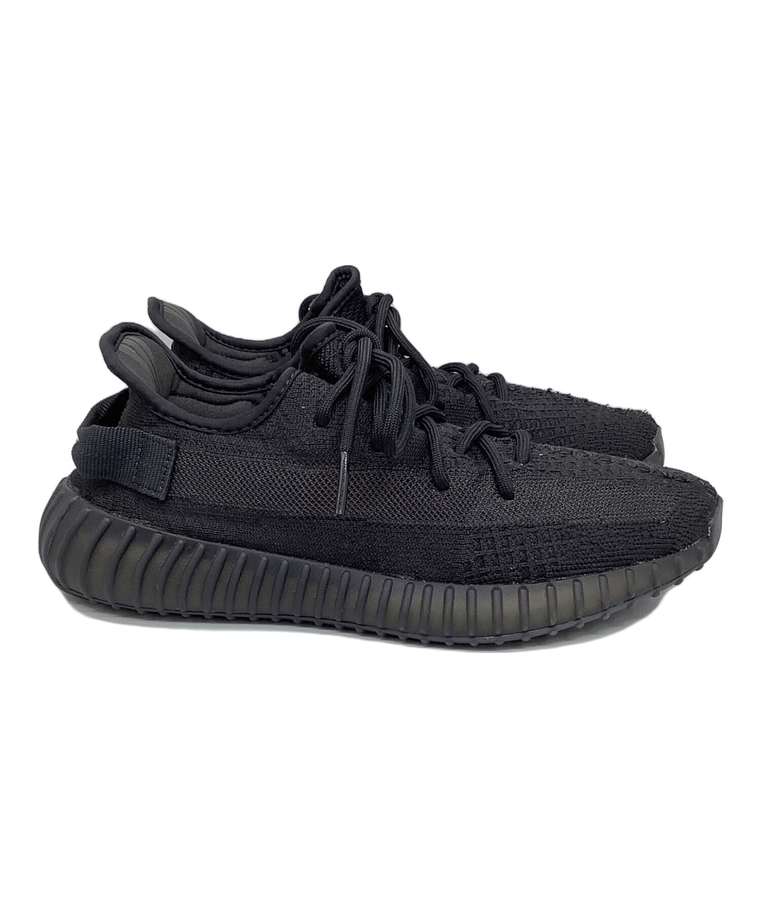 【中古】アディダス adidas YEEZY Boost 350 V2 Bred スニーカー シューズ 26.5 黒 ブラック CP9652 IBO82 /FF 中古・古着通販】adidas (アディダス) YEEZY BOOST350V2 ブラック