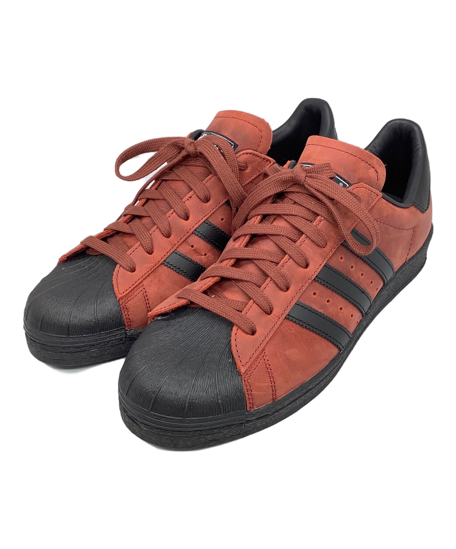 中古・古着通販】adidas (アディダス) SUPERSTAR 82 ブラック×レッド