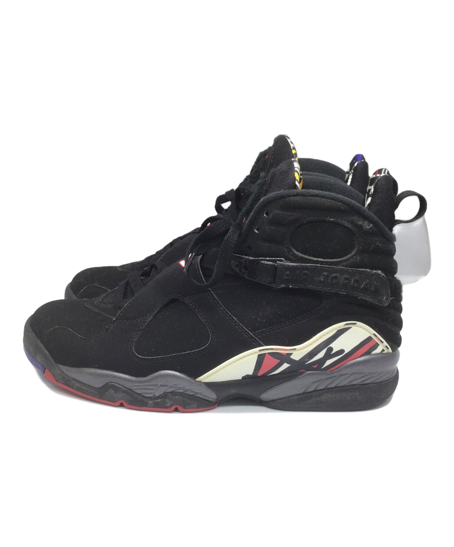中古・古着通販】NIKE (ナイキ) AIR JORDAN 8 RETRO ブラック サイズ 