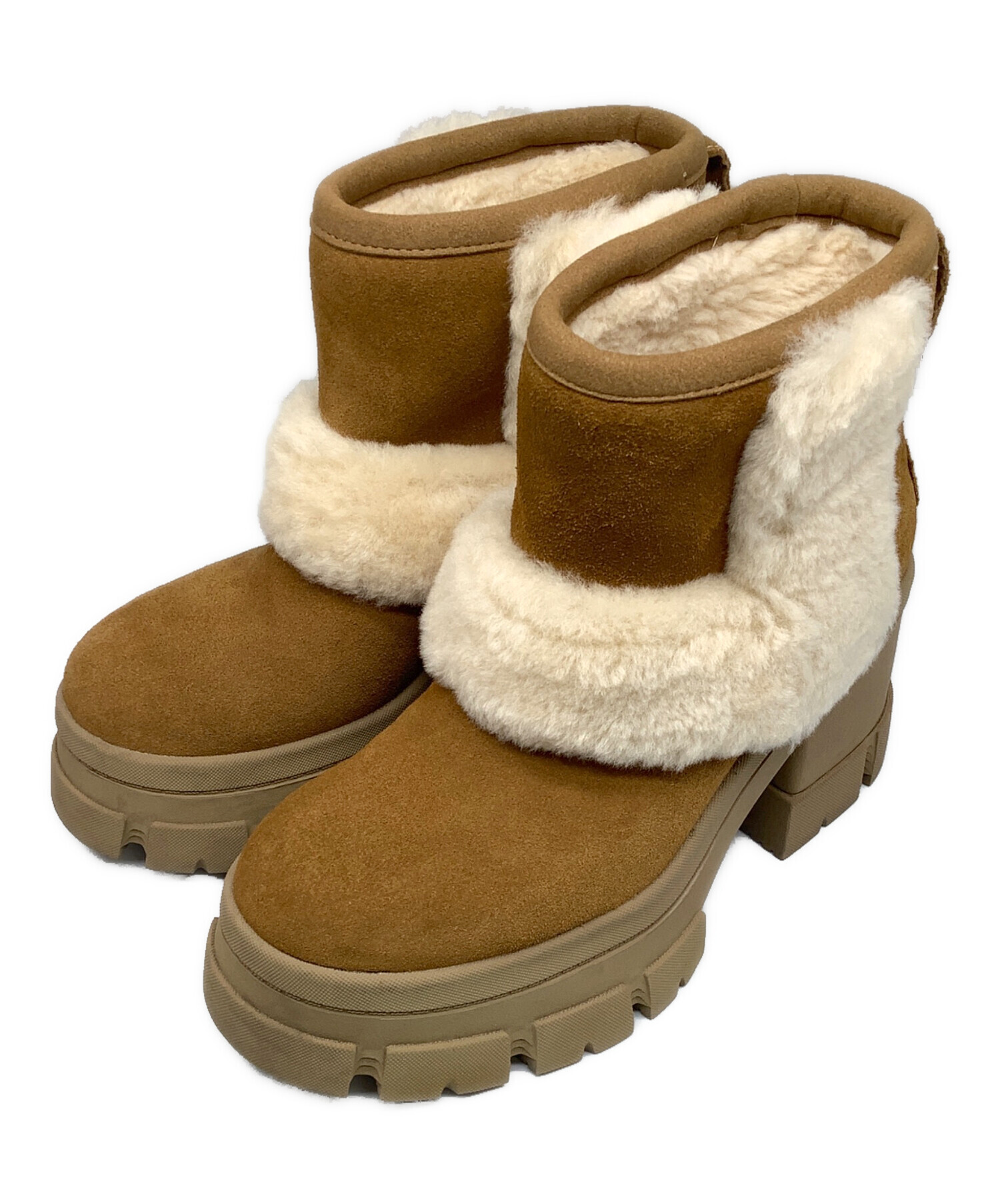 中古・古着通販】UGG (アグ) ムートンブーツ ブラウン サイズ:22