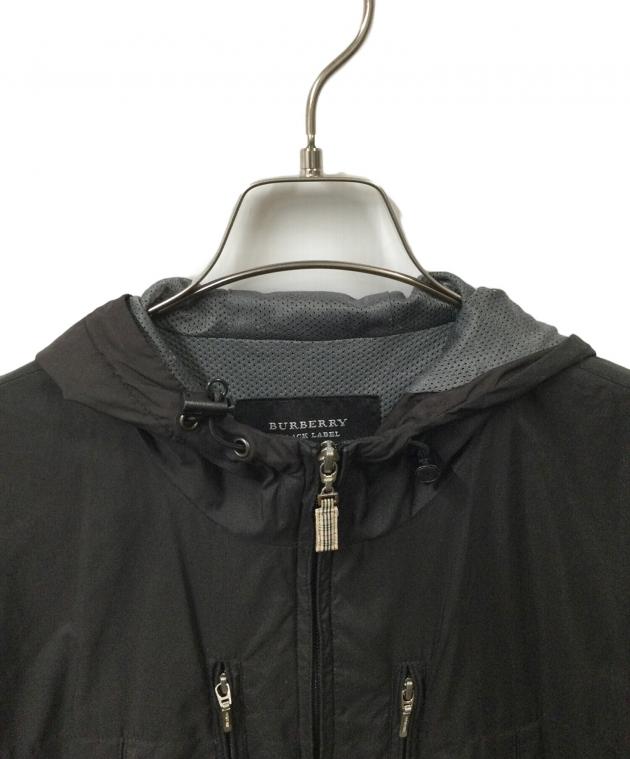 BURBERRY BLACK LABEL マウンテンパーカー M ブラック