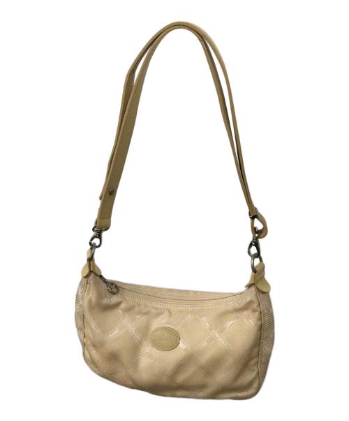 未使用 LONGCHAMP ロンシャン ペネロペ レザー×スエード 巾着 