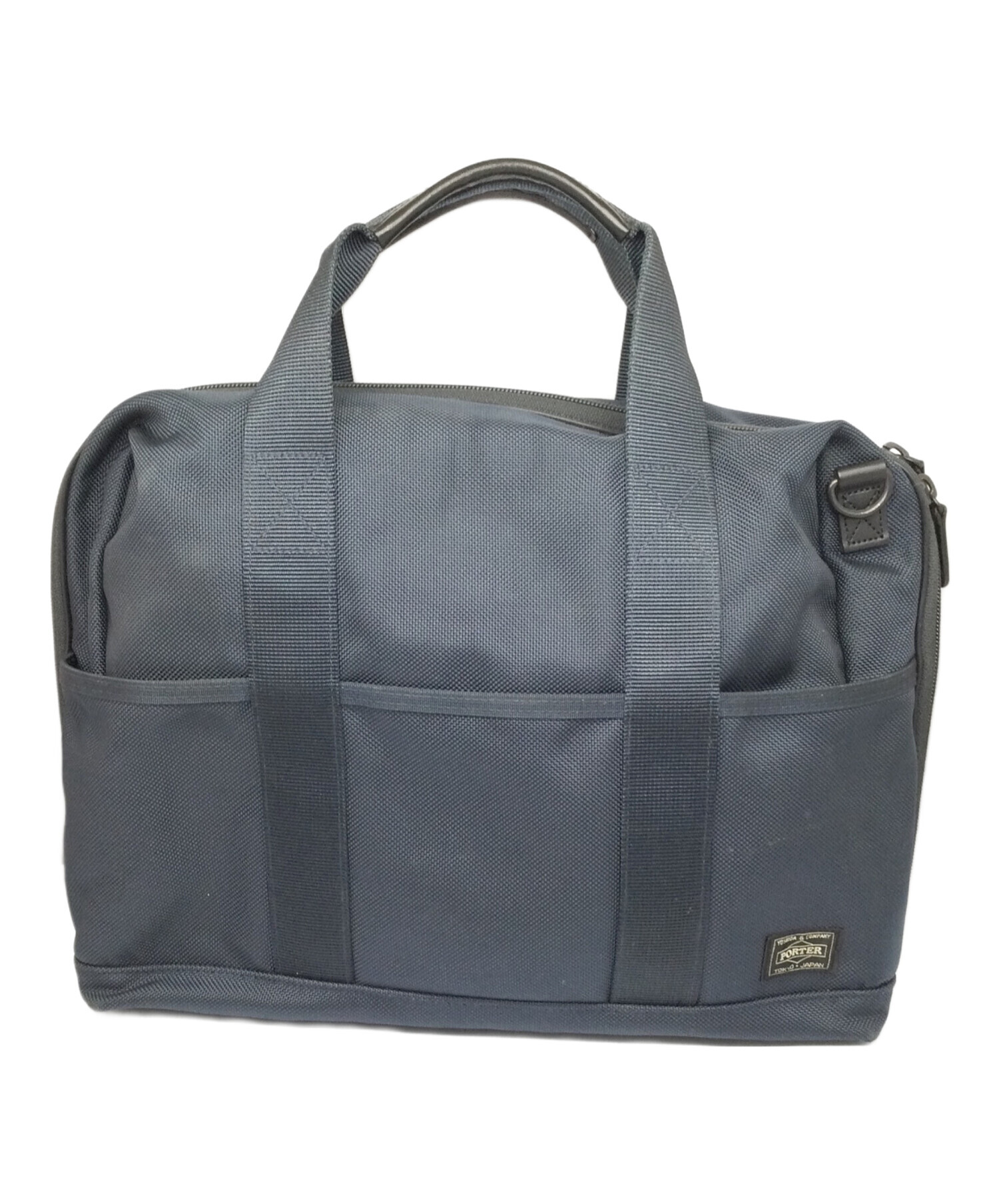 中古・古着通販】PORTER (ポーター) STAGE 2WAY BRIEFCASE グレー