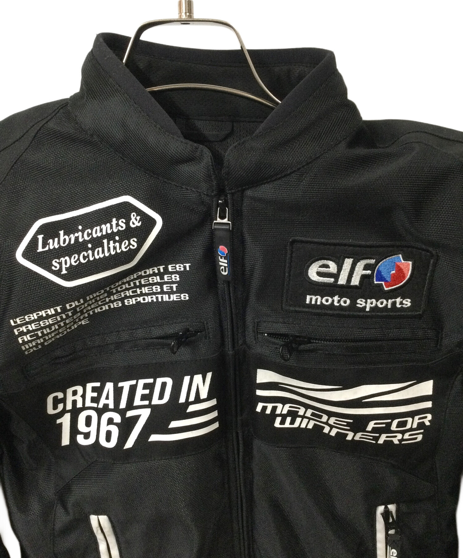 中古・古着通販】elf (エルフ) イデアールメッシュジャケット ブラック