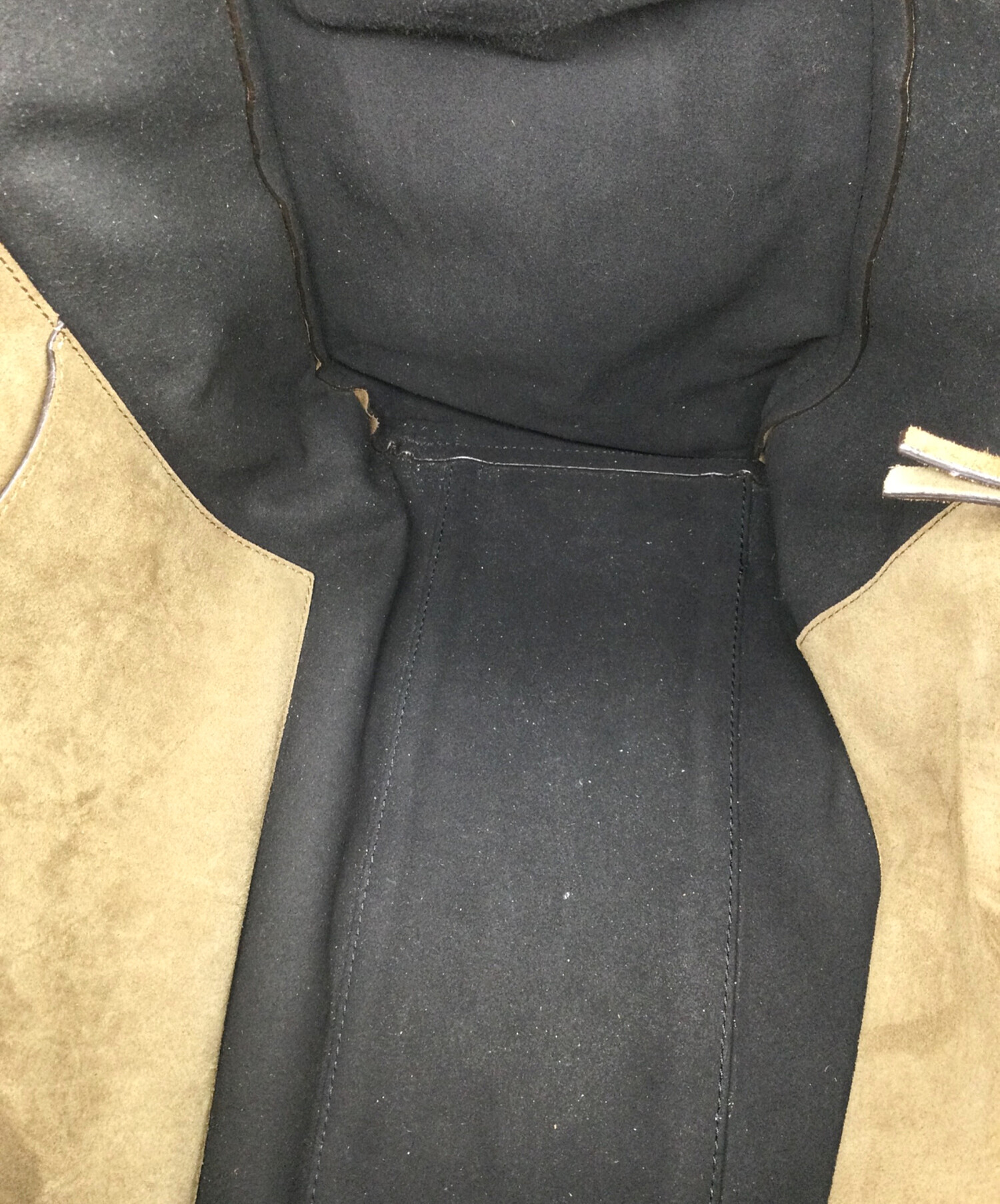 中古・古着通販】theory (セオリー) スエードレザートートバッグ 