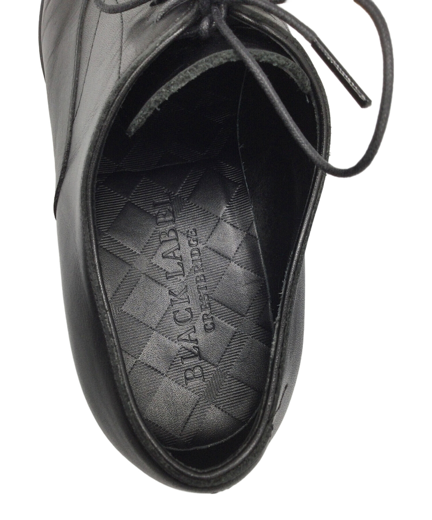BLACK LABEL CRESTBRIDGE ストレートチップ レザーシューズ