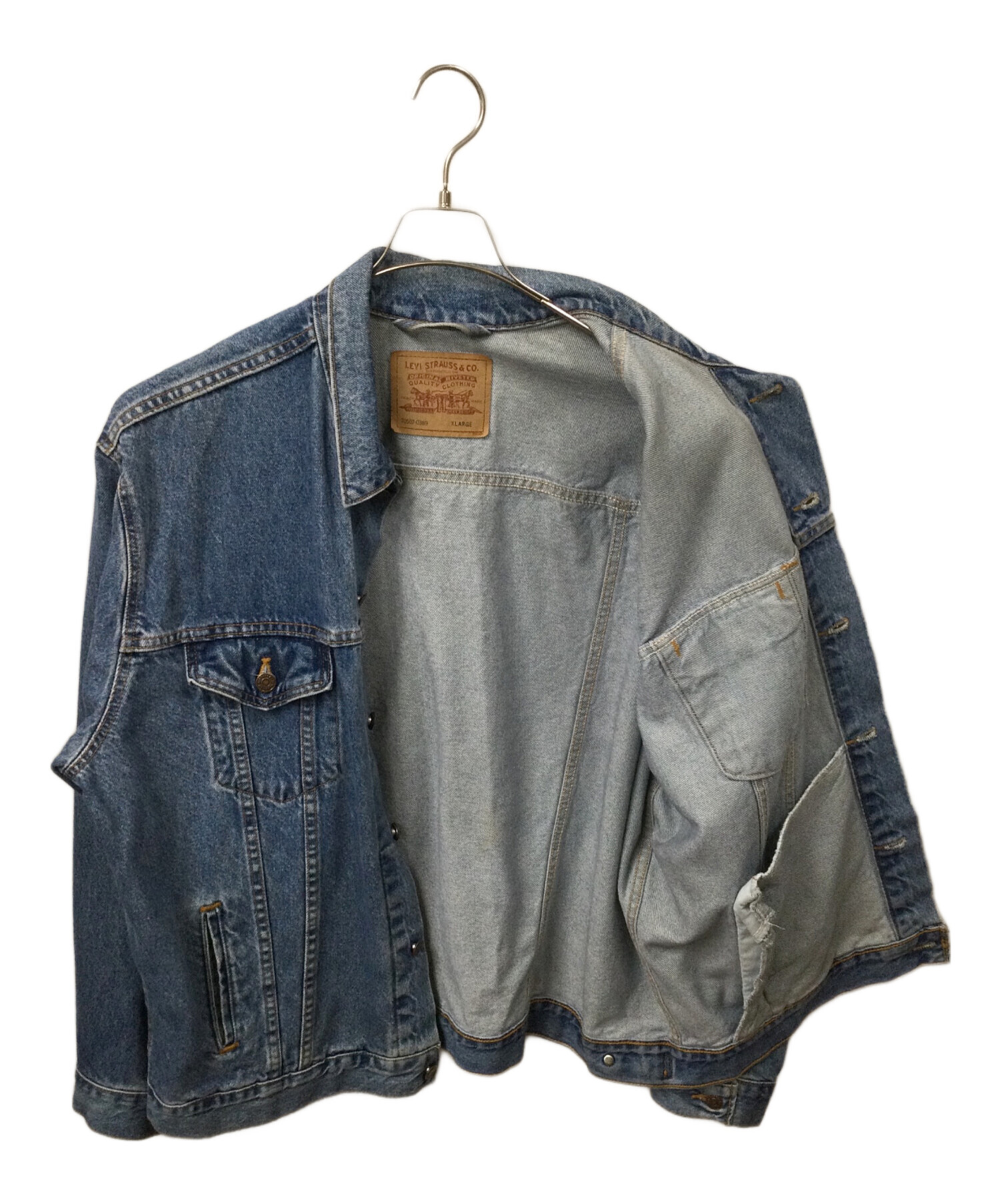 中古・古着通販】LEVI'S (リーバイス) 90sデニムトラッカージャケット
