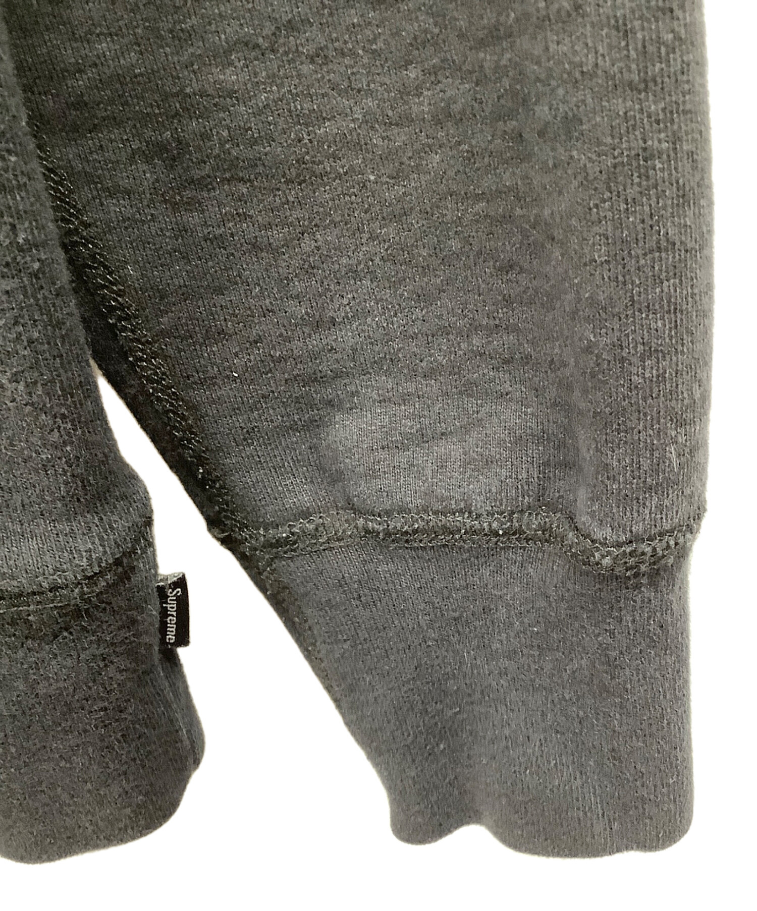 Supreme カラフル文字刺繍 ブラックパーカー 【公式通販】