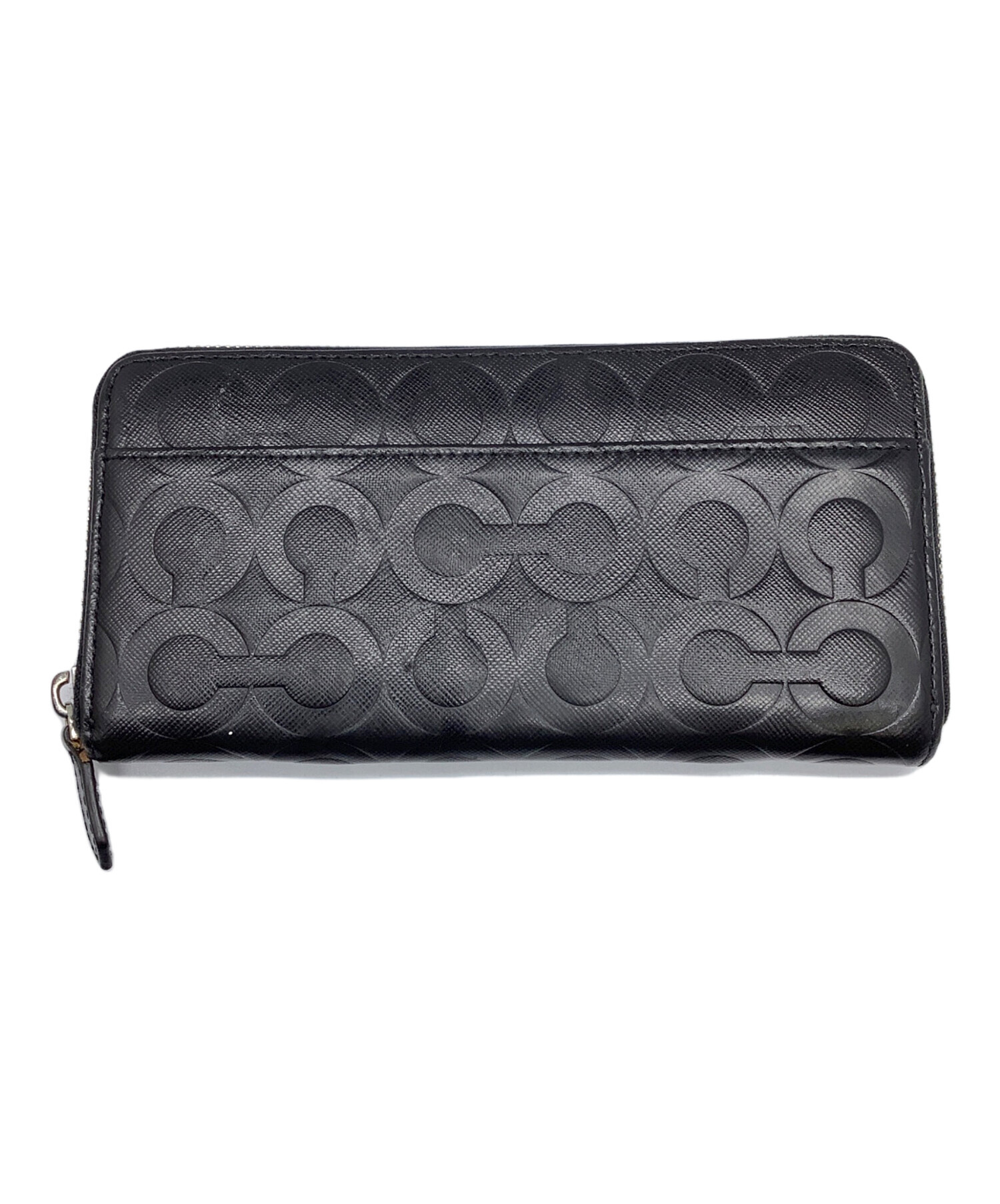 中古・古着通販】COACH (コーチ) 長財布 ブラック｜ブランド・古着通販 