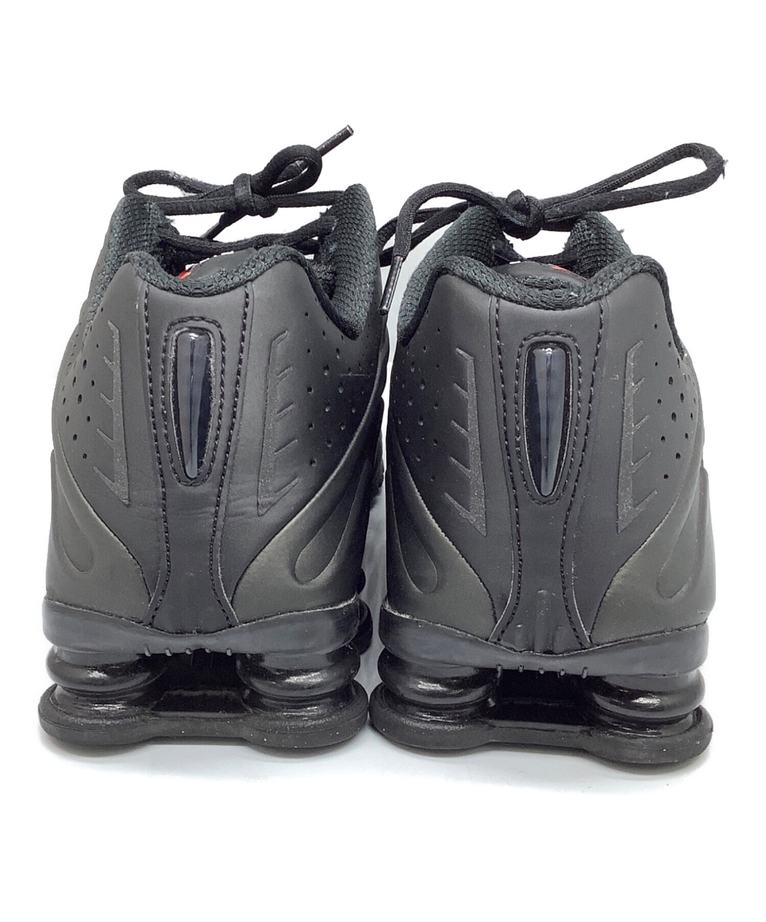 中古・古着通販】NIKE (ナイキ) NIKE SHOX R4 BLACK/BLACK-BLACK 