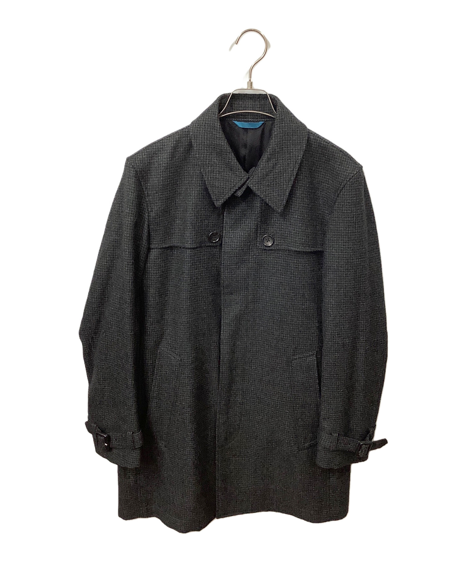 中古・古着通販】Paul Smith (ポールスミス) 千鳥格子コート グレー 