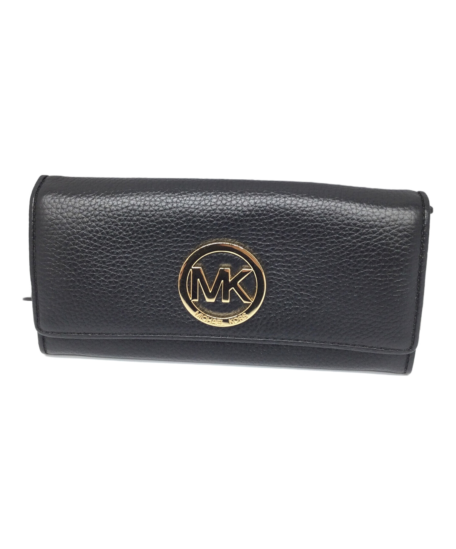 中古・古着通販】MICHAEL KORS (マイケルコース) 長財布 ブラック