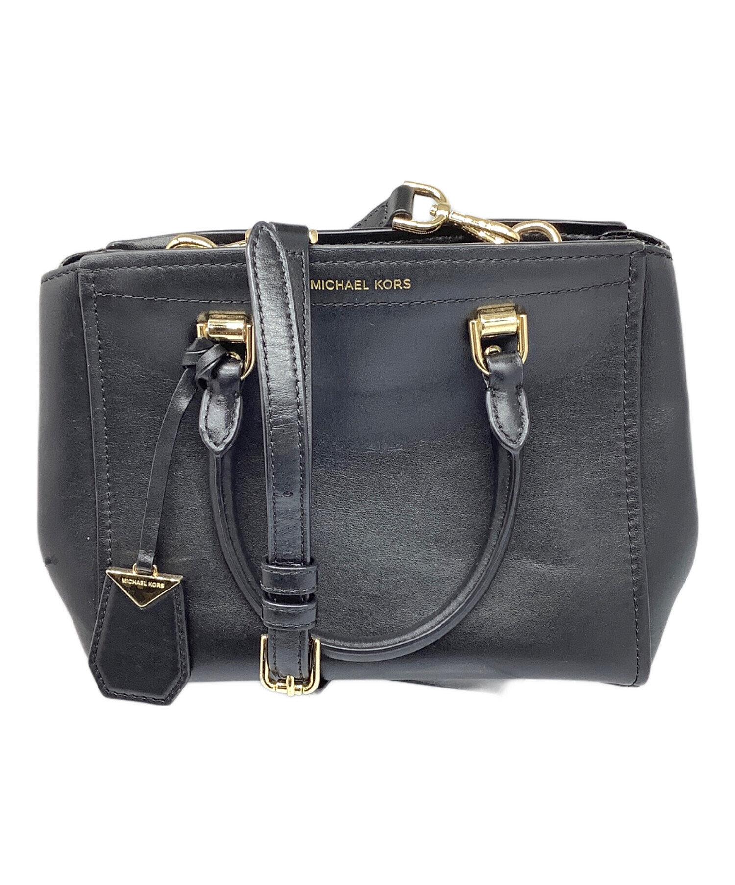 中古・古着通販】MICHAEL KORS (マイケルコース) 2WAYバッグ ブラック 