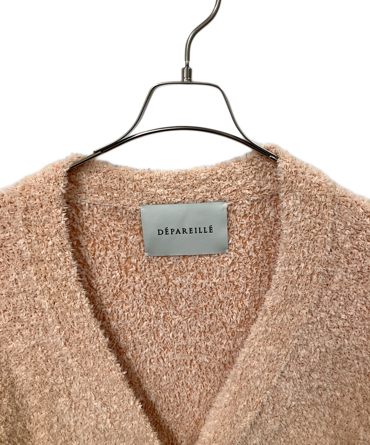 中古・古着通販】DEPAREILLE (デパリエ) カーディガン ピンク サイズ
