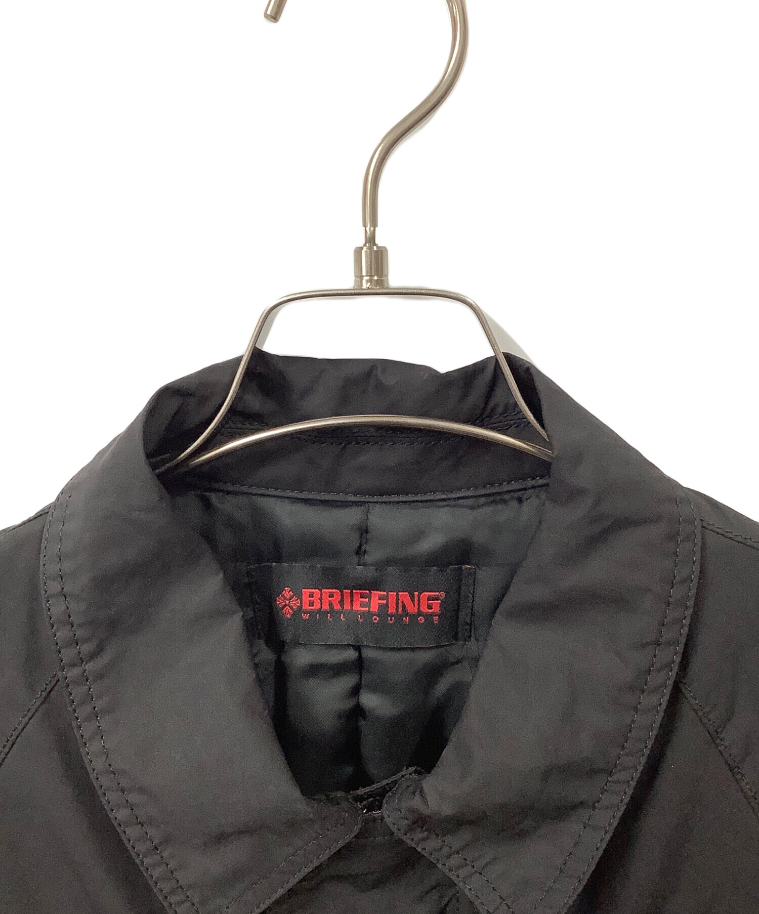 BRIEFING ブリーフィング ステンカラーコート L 中古・古着通販】BRIEFING (ブリーフィング) WILL LOUNGE ロングコート