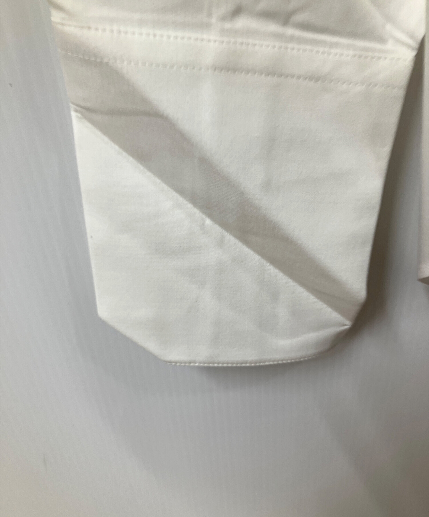 中古・古着通販】BALENCIAGA (バレンシアガ) ロゴ刺繍プリーツシャツ