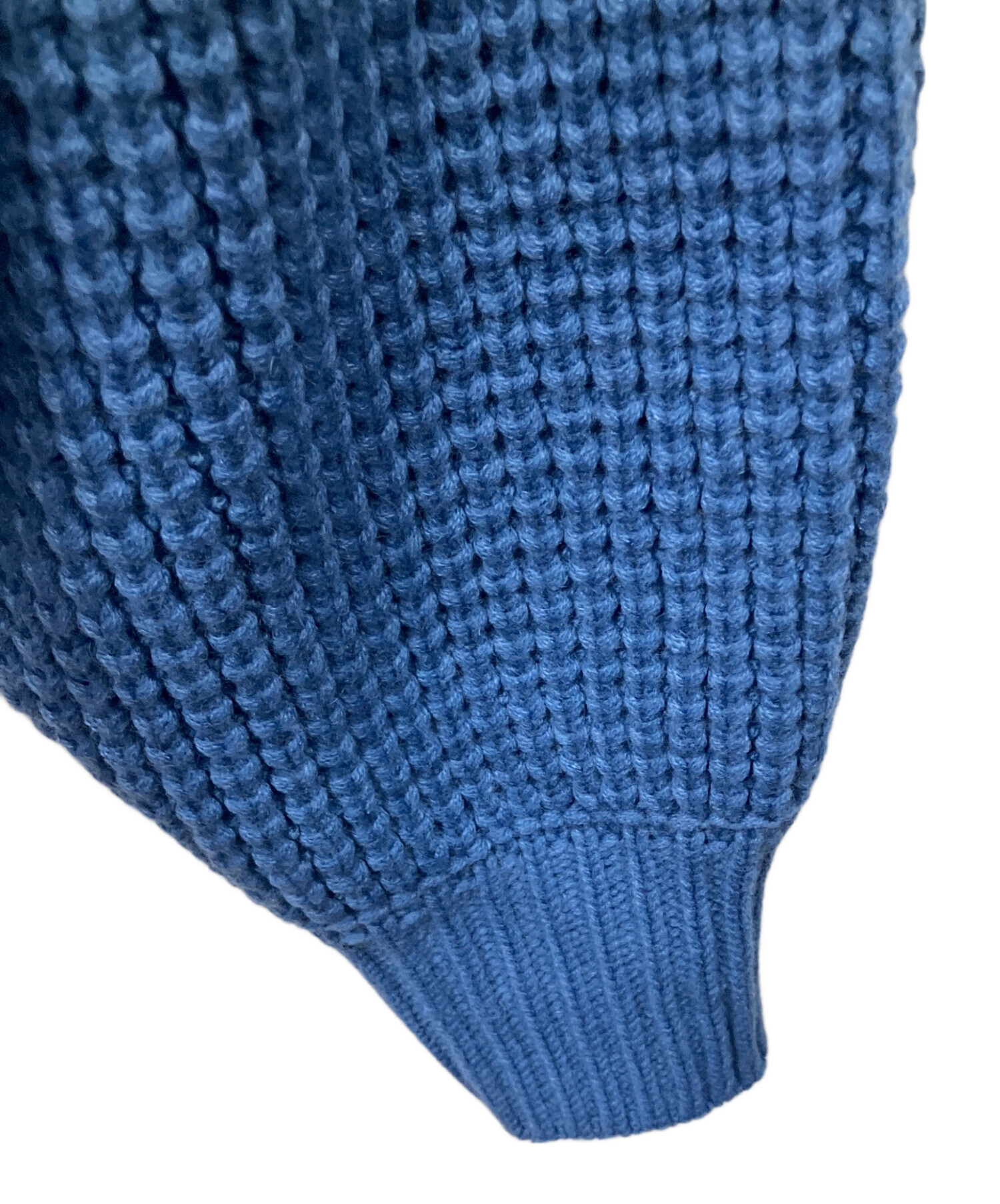 中古・古着通販】AMERI (アメリ) 厚手ニット ブルー ブルー サイズ