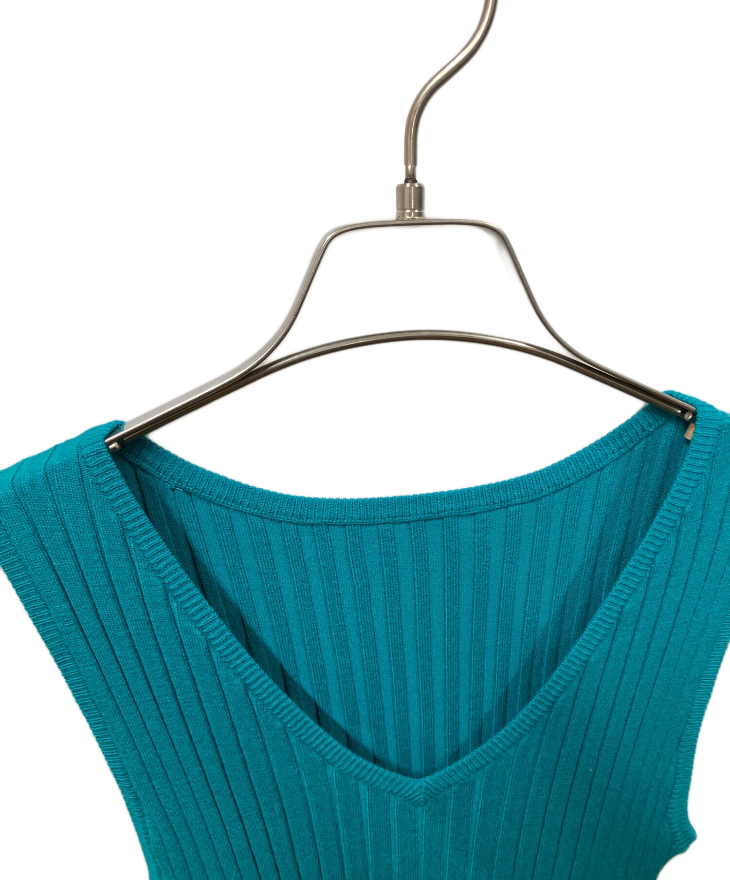 中古・古着通販】JENNE (ジェンヌ) ノースリーブニットワンピース