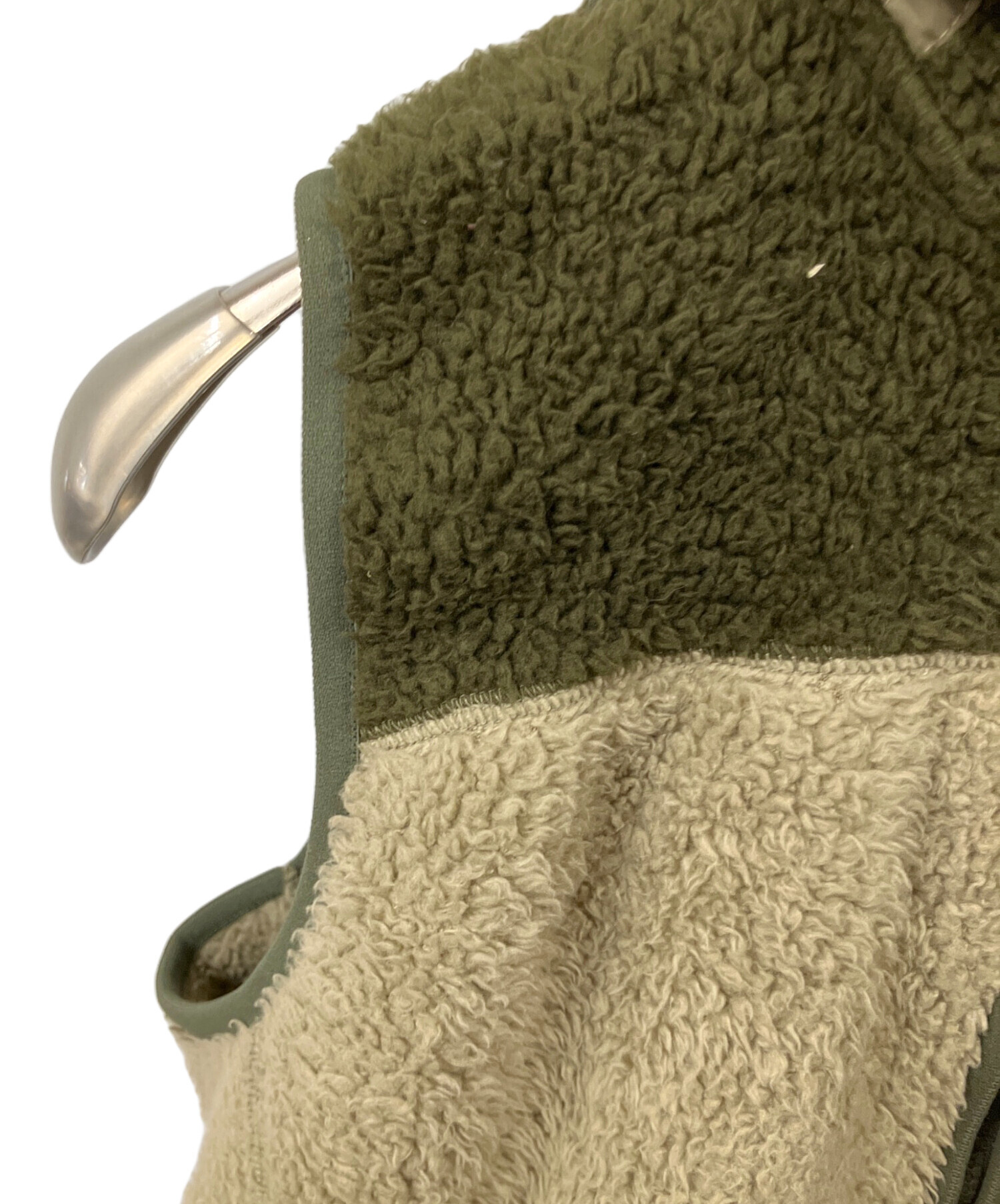 中古・古着通販】Marmot (マーモット) ボアフリースベスト オリーブ