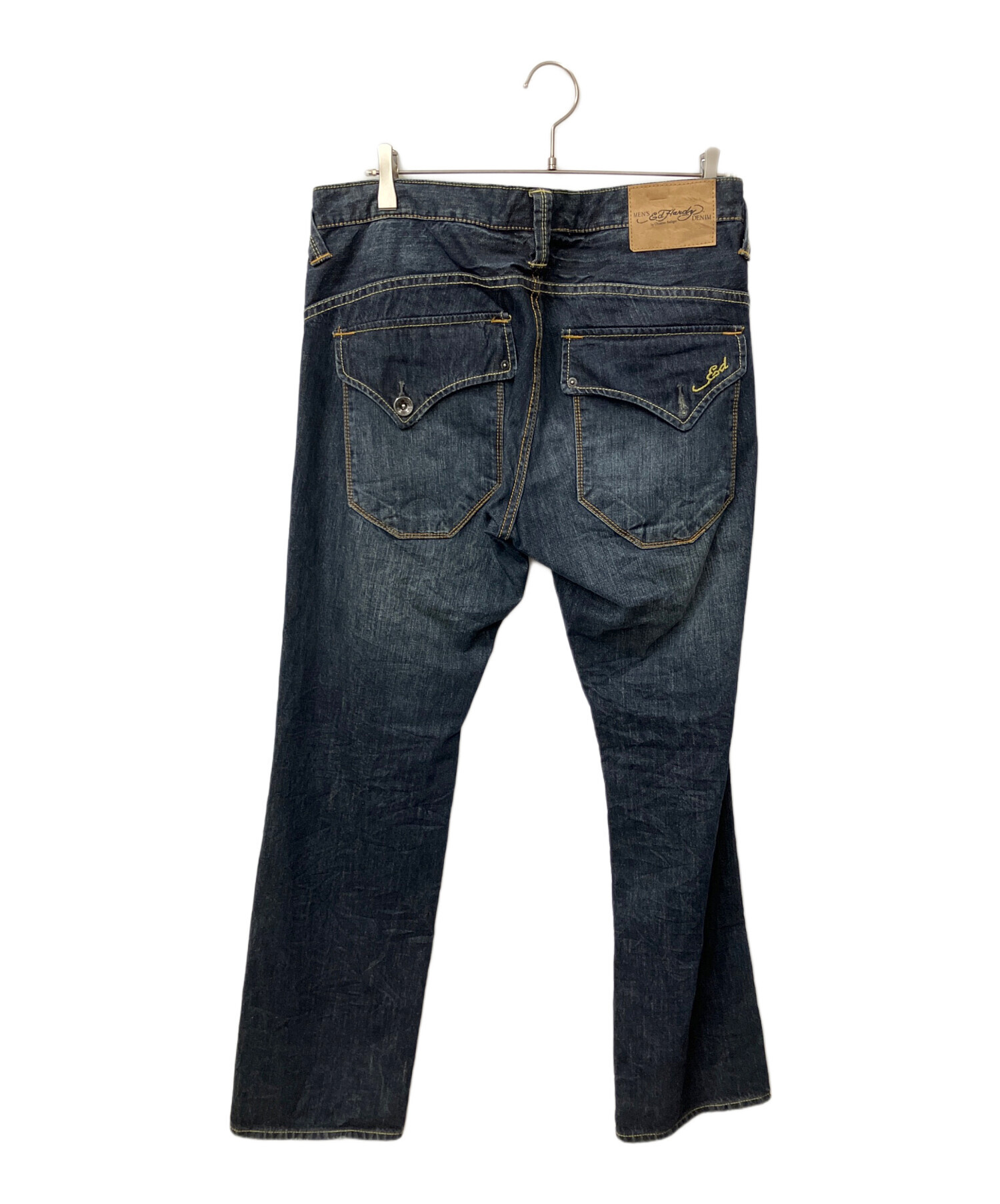 中古・古着通販】Ed Hardy (エド ハーディー) デニムパンツ インディゴ